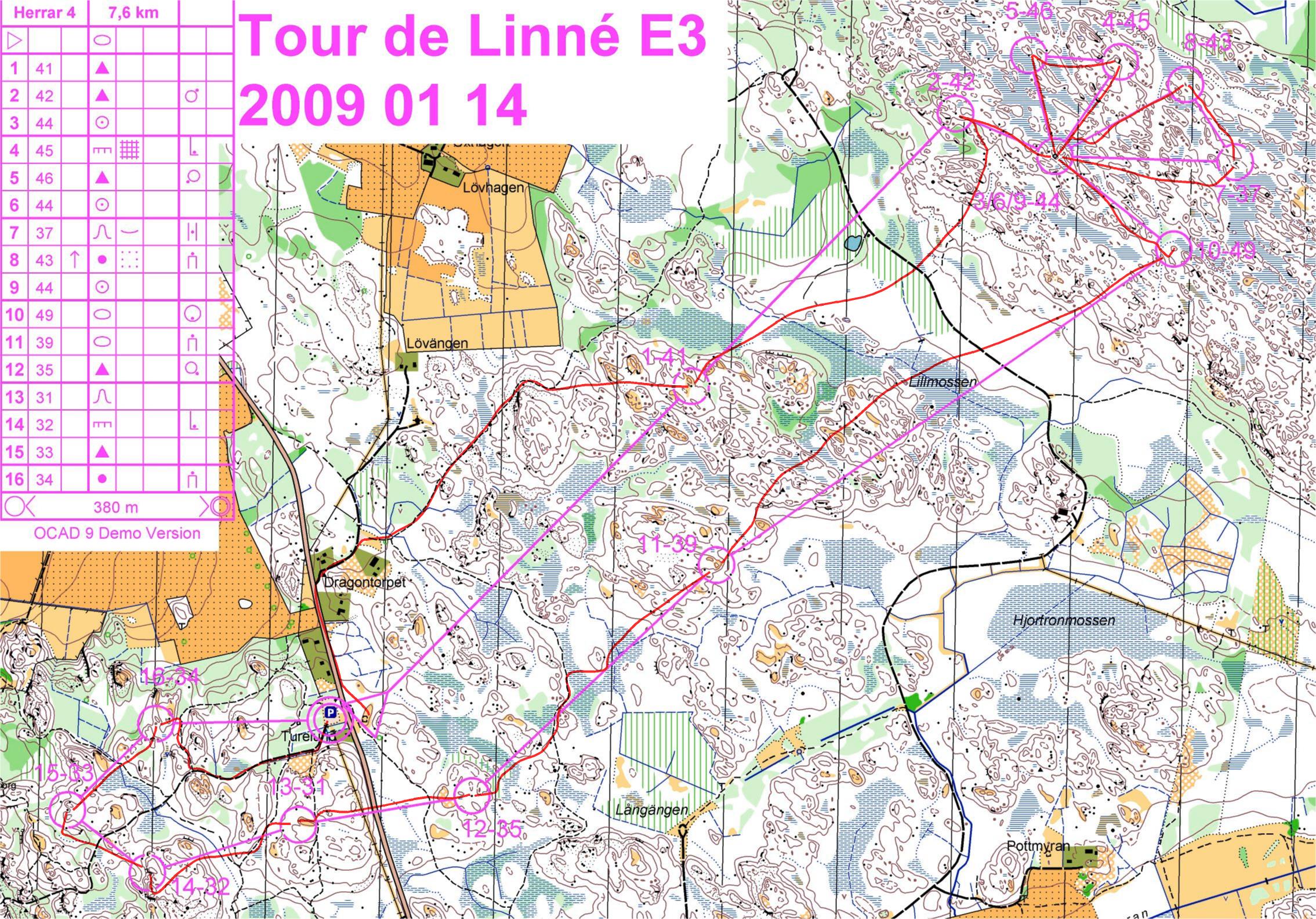Tour de Linné - Etapp 3 (14.01.2009)