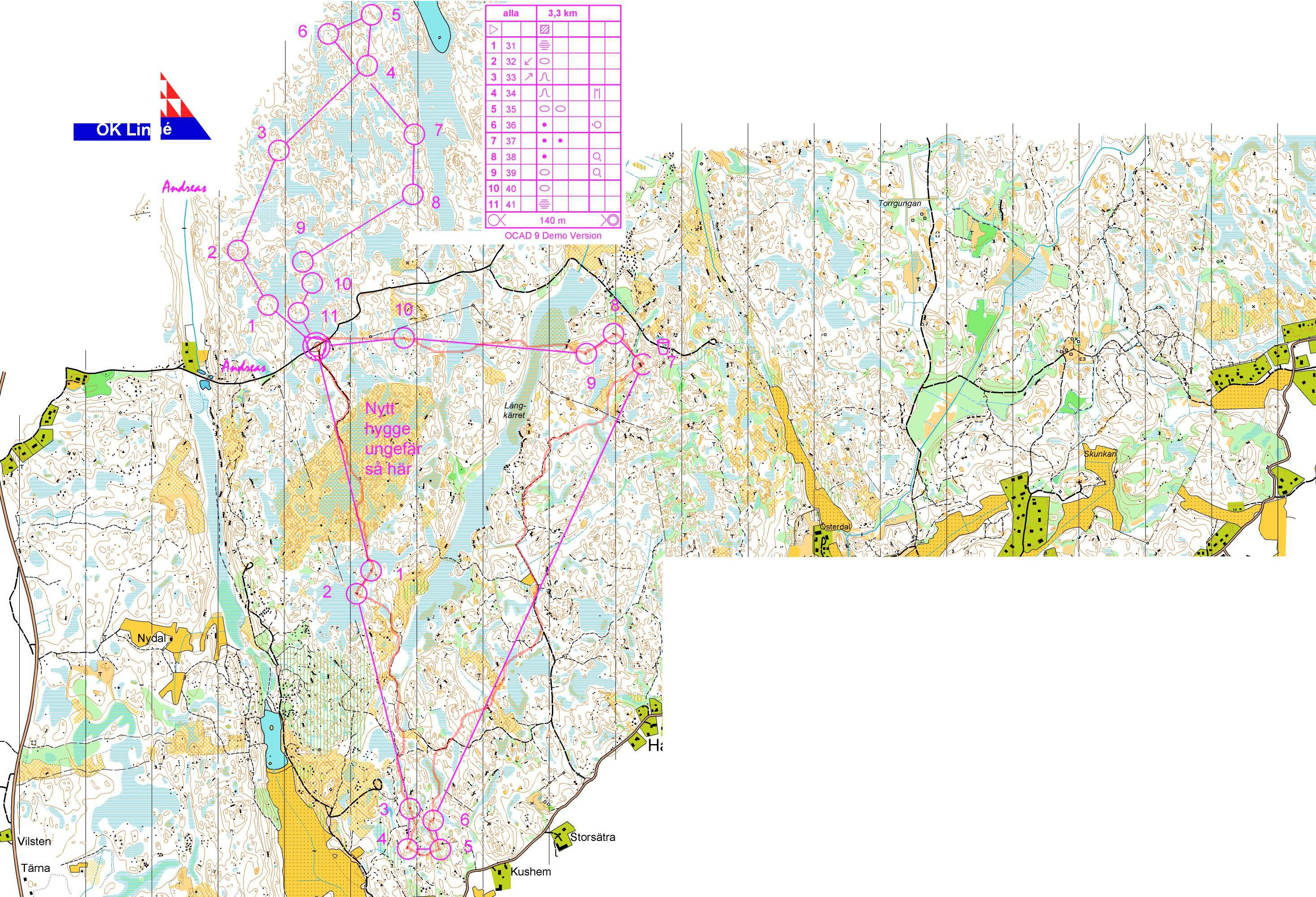 Långdistanspass Ekdalen (2009-01-25)