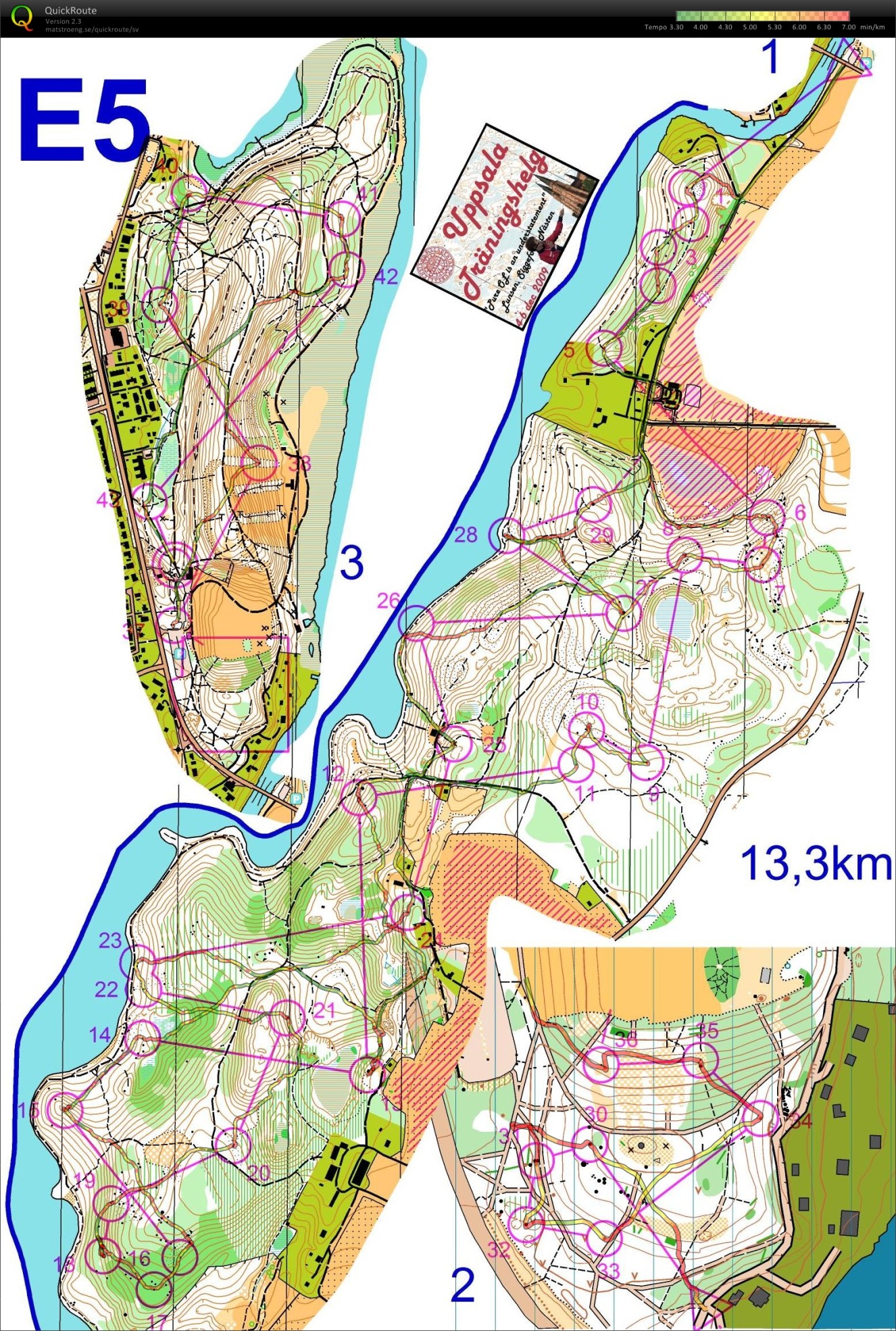 Uppsala träningshelg E5 (2009-12-06)