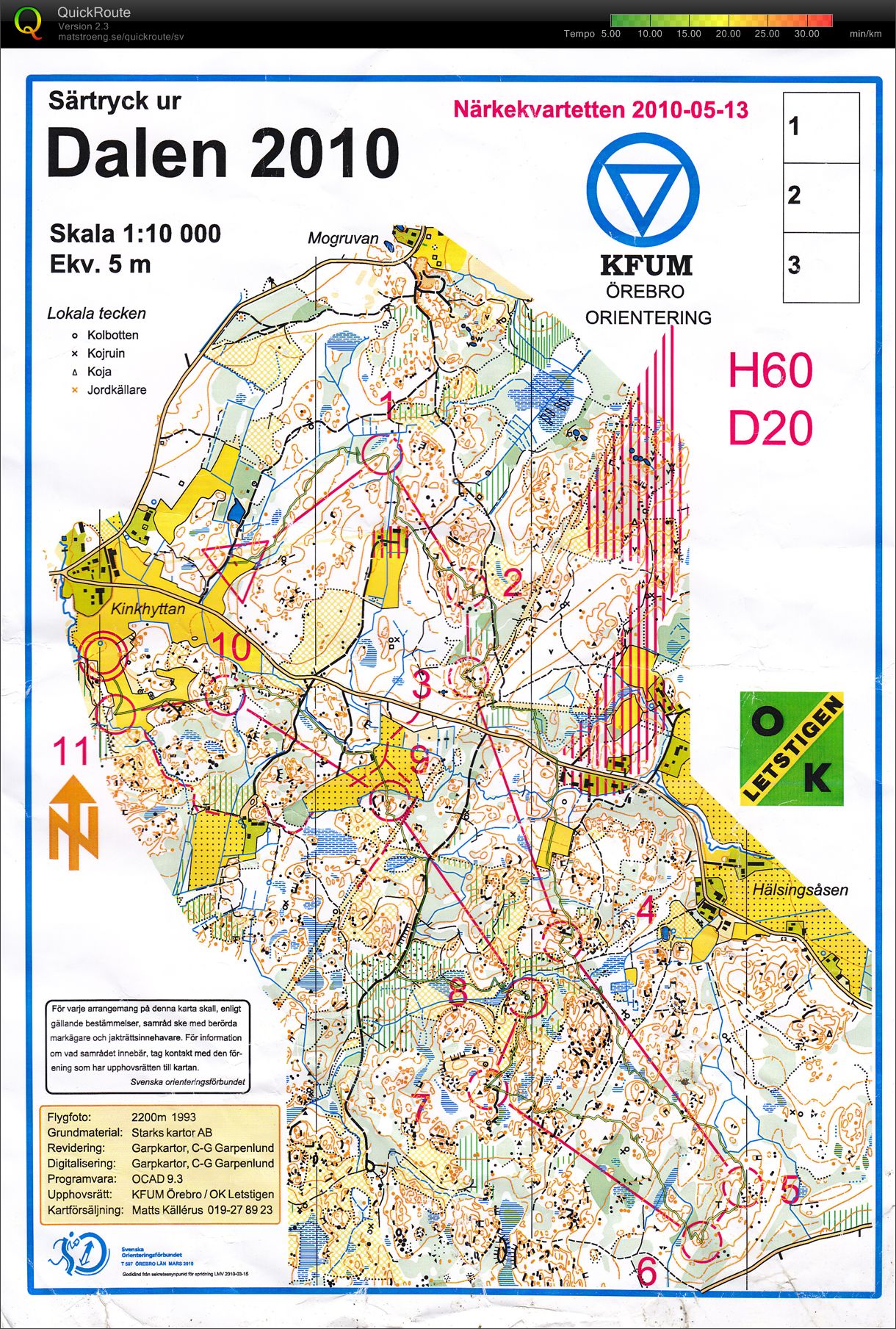 Närkekvartetten dag 1 (13/05/2010)