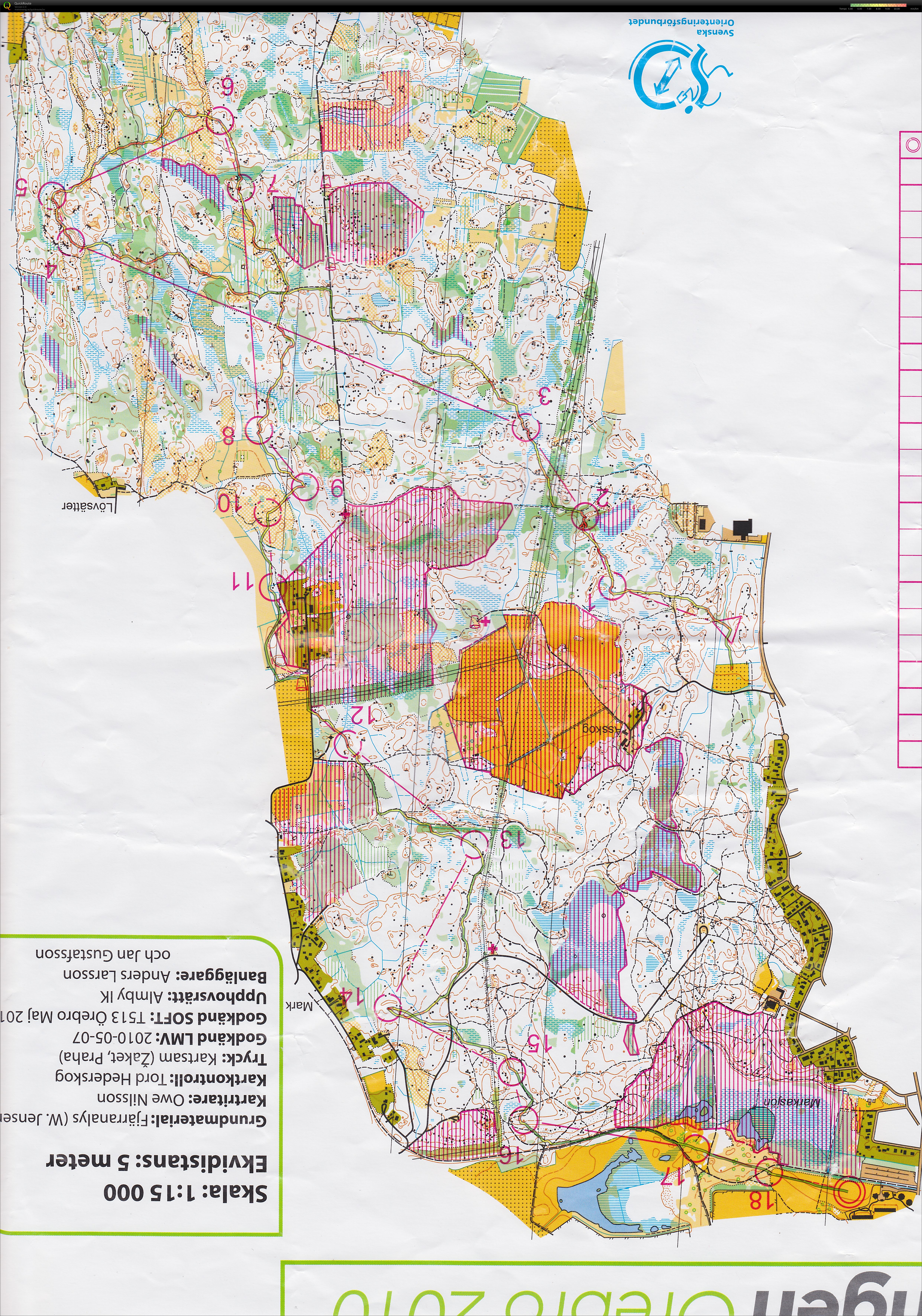 O-ringen Etapp 5 (30-07-2010)