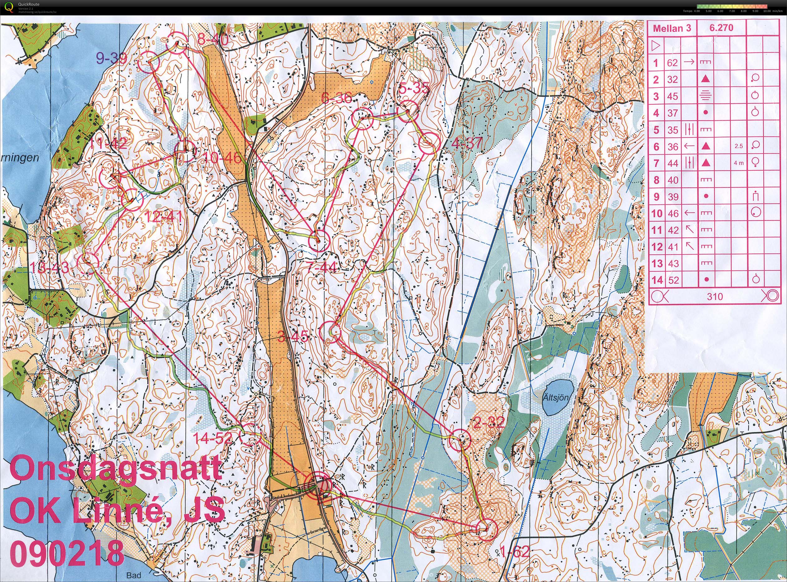 Natt-OL Fjällnora (18/02/2009)