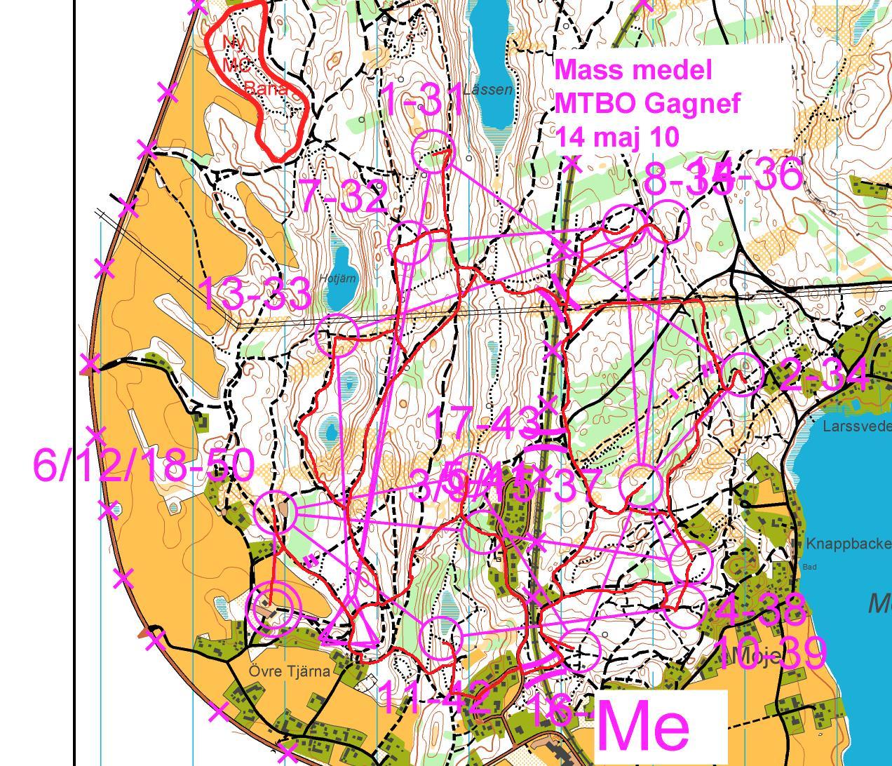 Landslagsuttagning MTBO (2010-09-24)