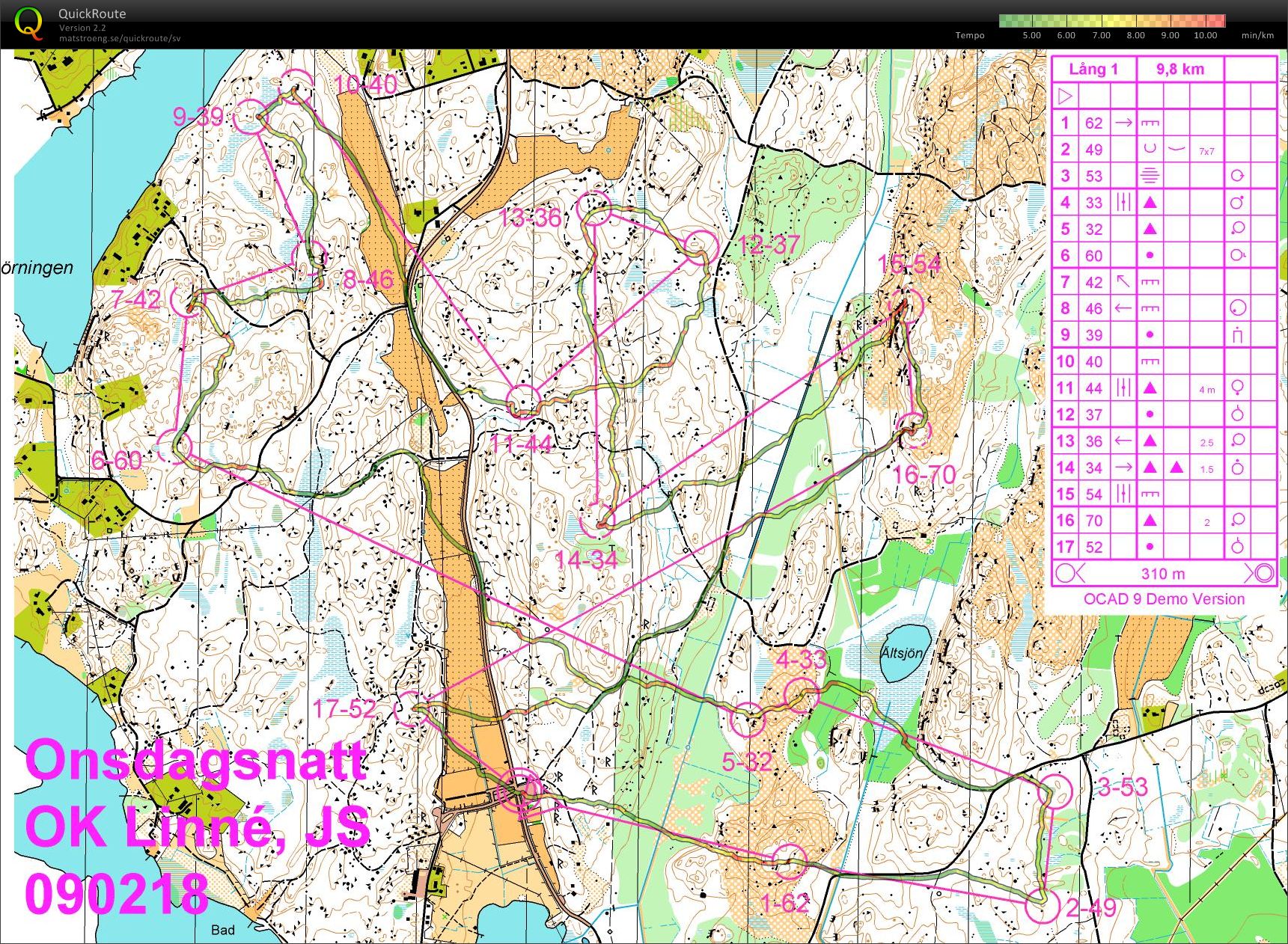 Månadsfinal - Onsdagnatt Fjällnora (20.02.2009)