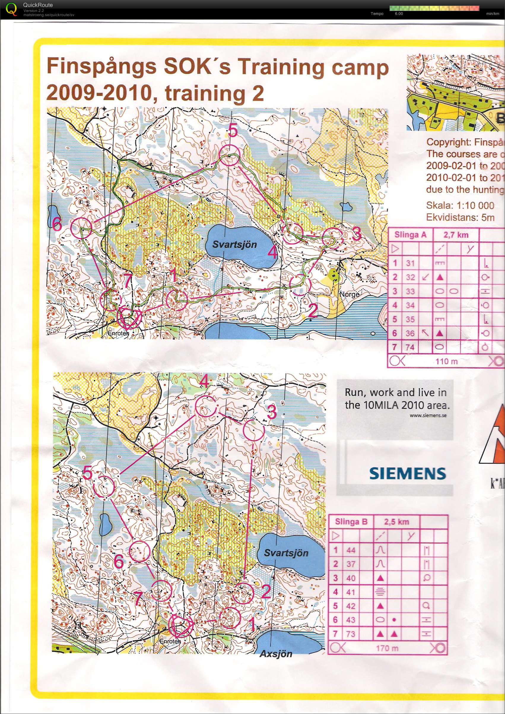 Sling-Ol på Finspångslägret (21.02.2009)