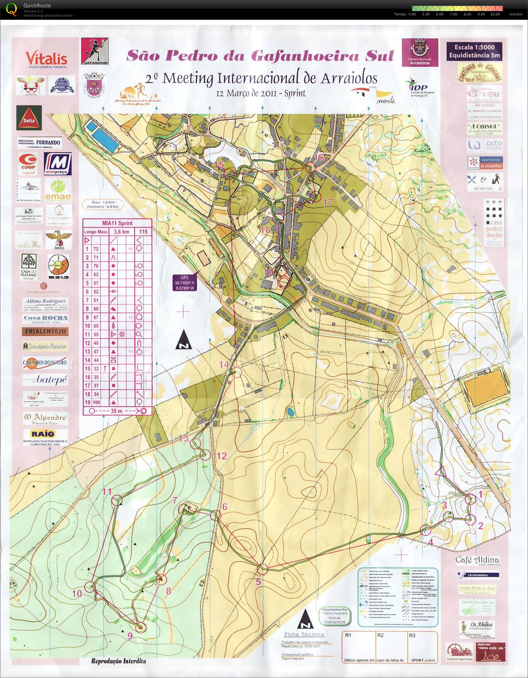 2nd Meeting Internacional de Arraiolos - Sprint (2011-03-12)