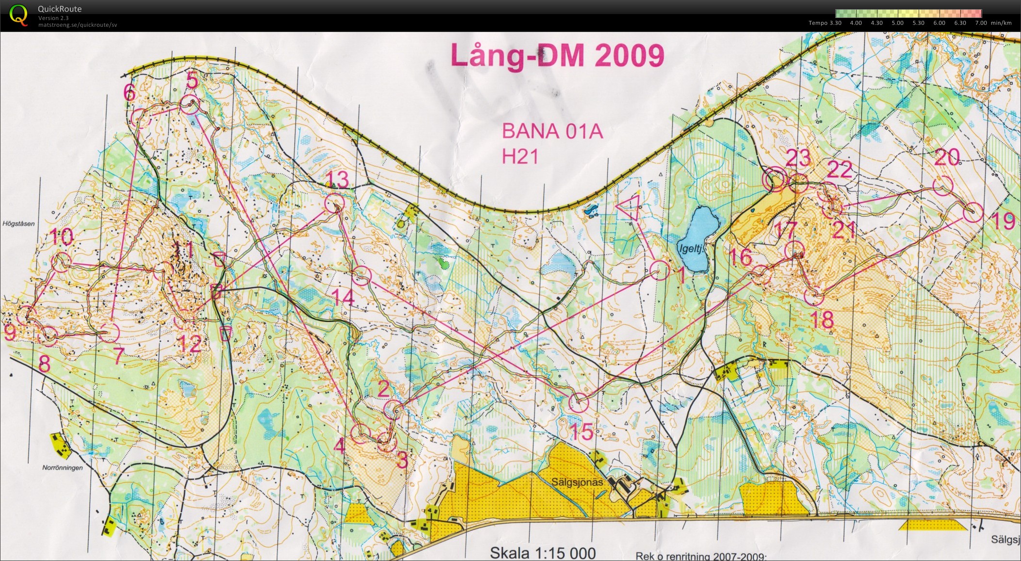 Gästriklands DM lång 2009 (22.04.2011)