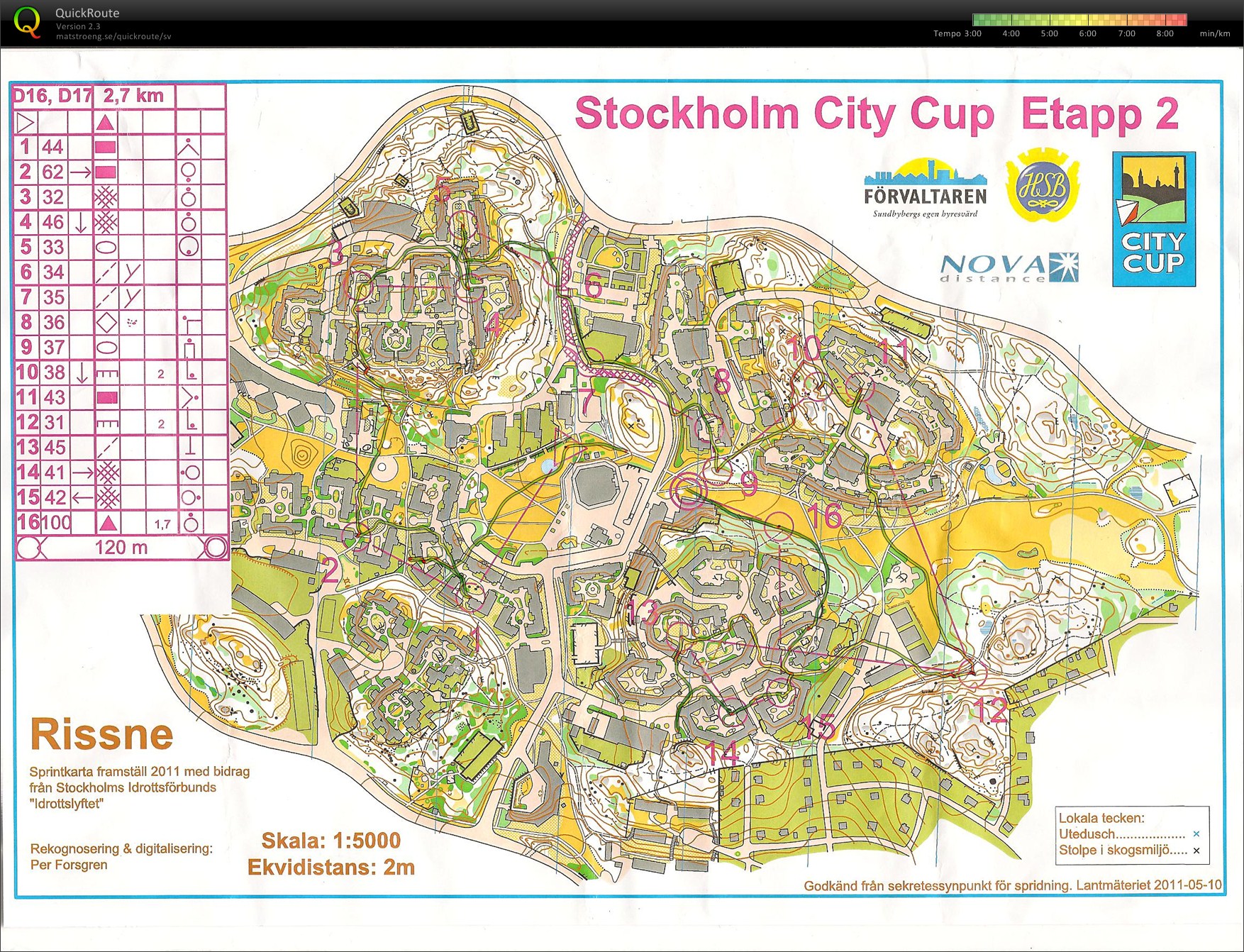 Stockholm City Cup 2 (18/05/2011)