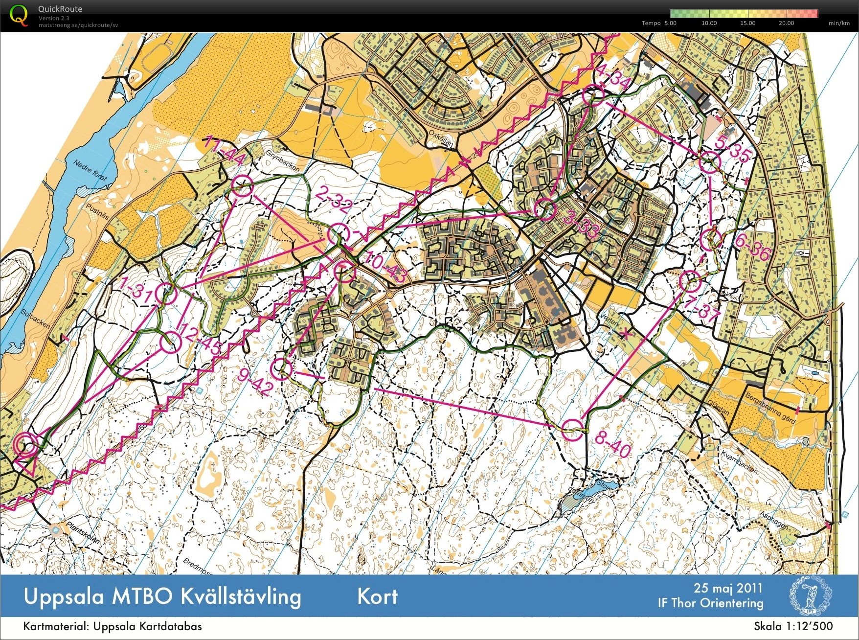 Uppsala MTB-O (2011-05-25)