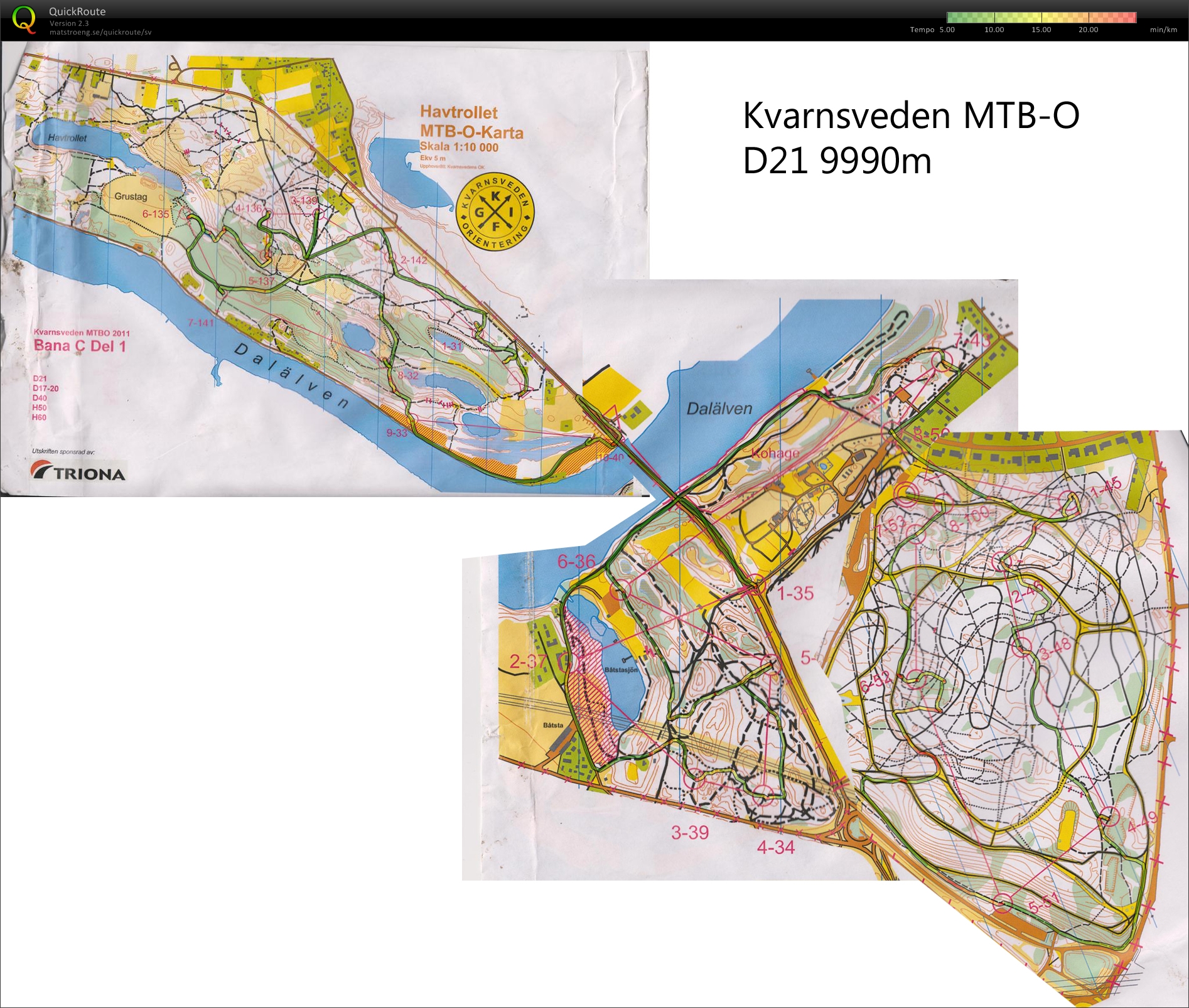 Kvarnsveden MTBO 2011 (2011-06-12)