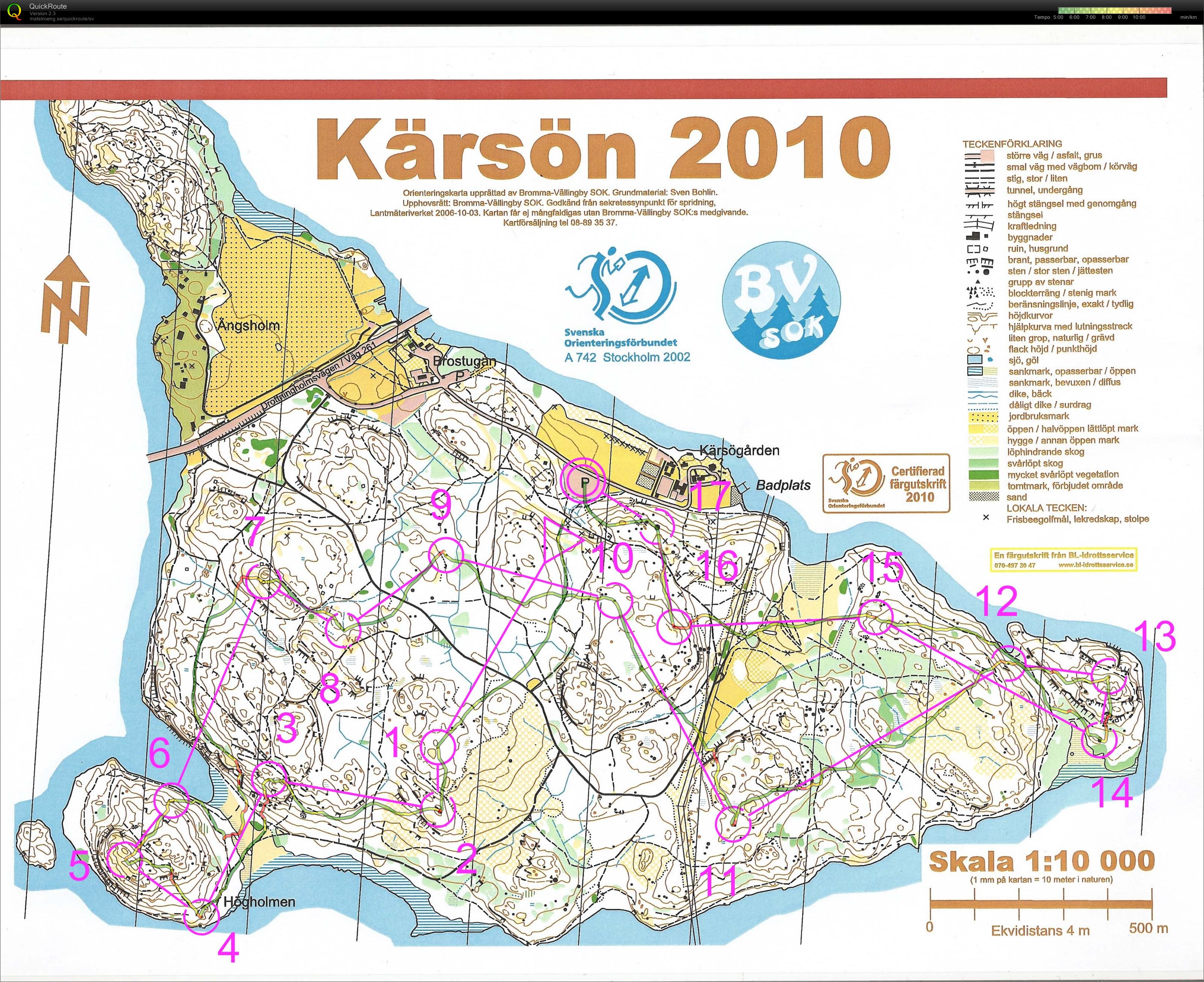 Medeldistans Kärsön (2011-07-16)