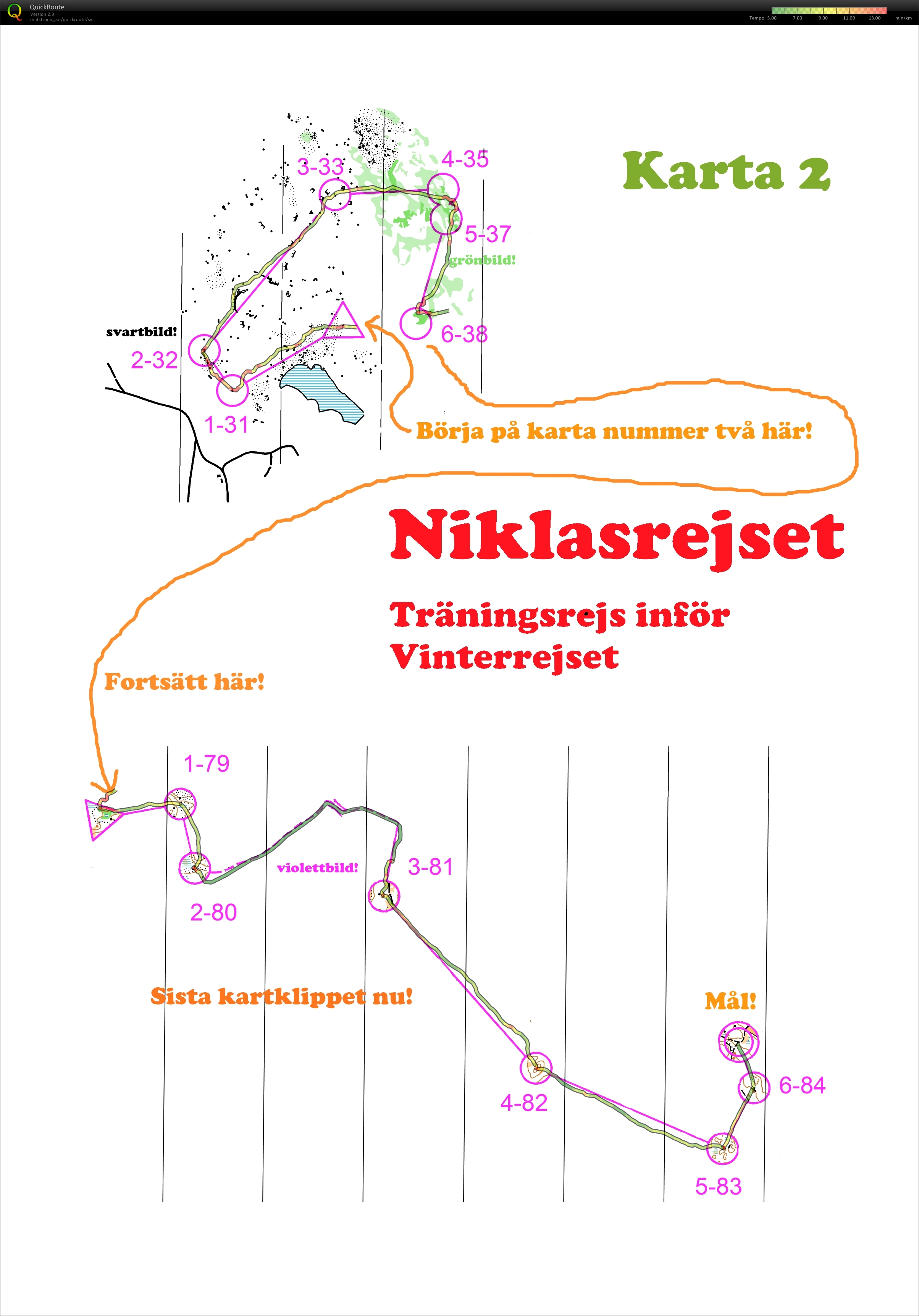 Niklasrejset - karta 2 (06/08/2011)