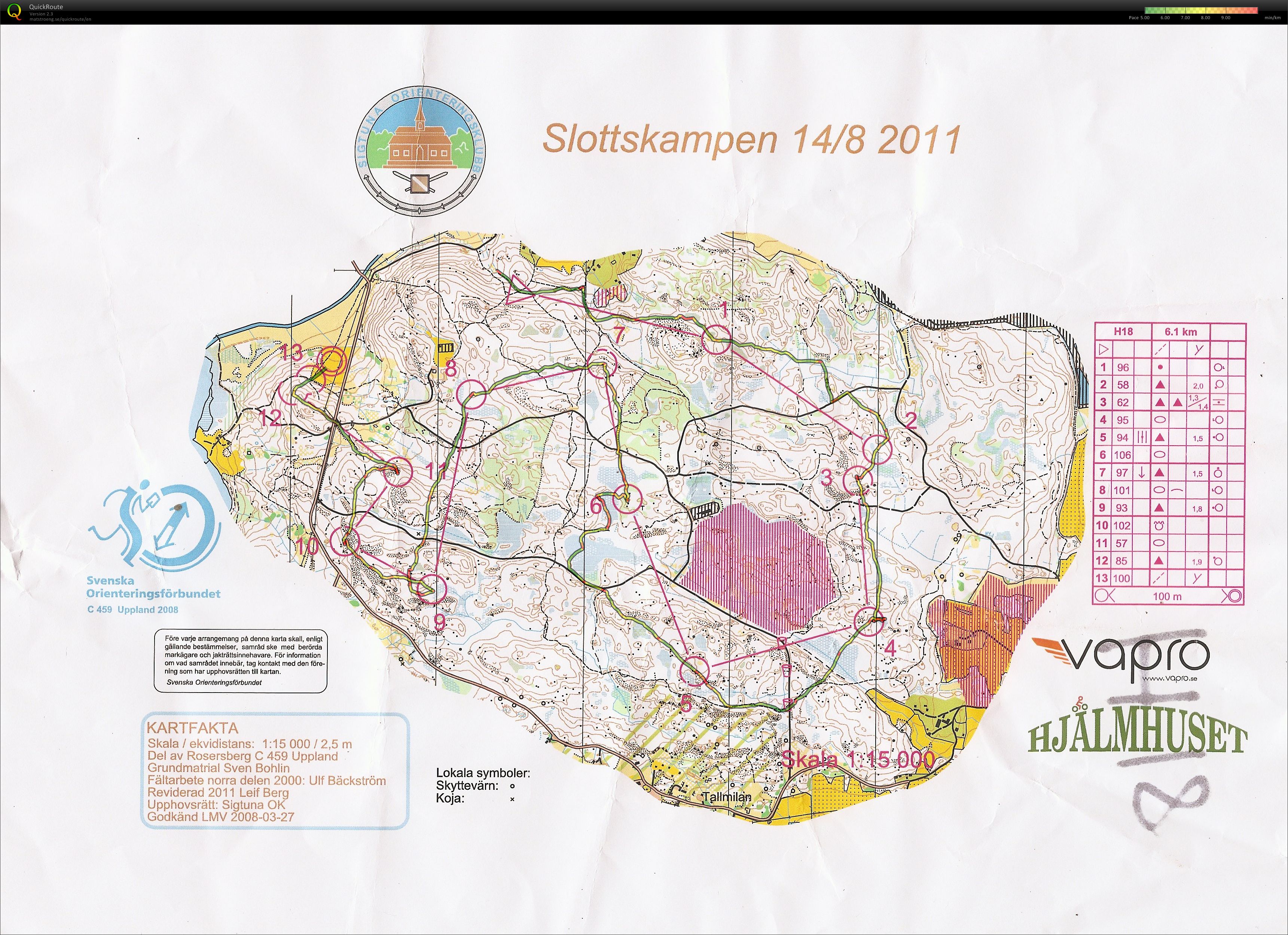 Slottskampen (14/08/2011)