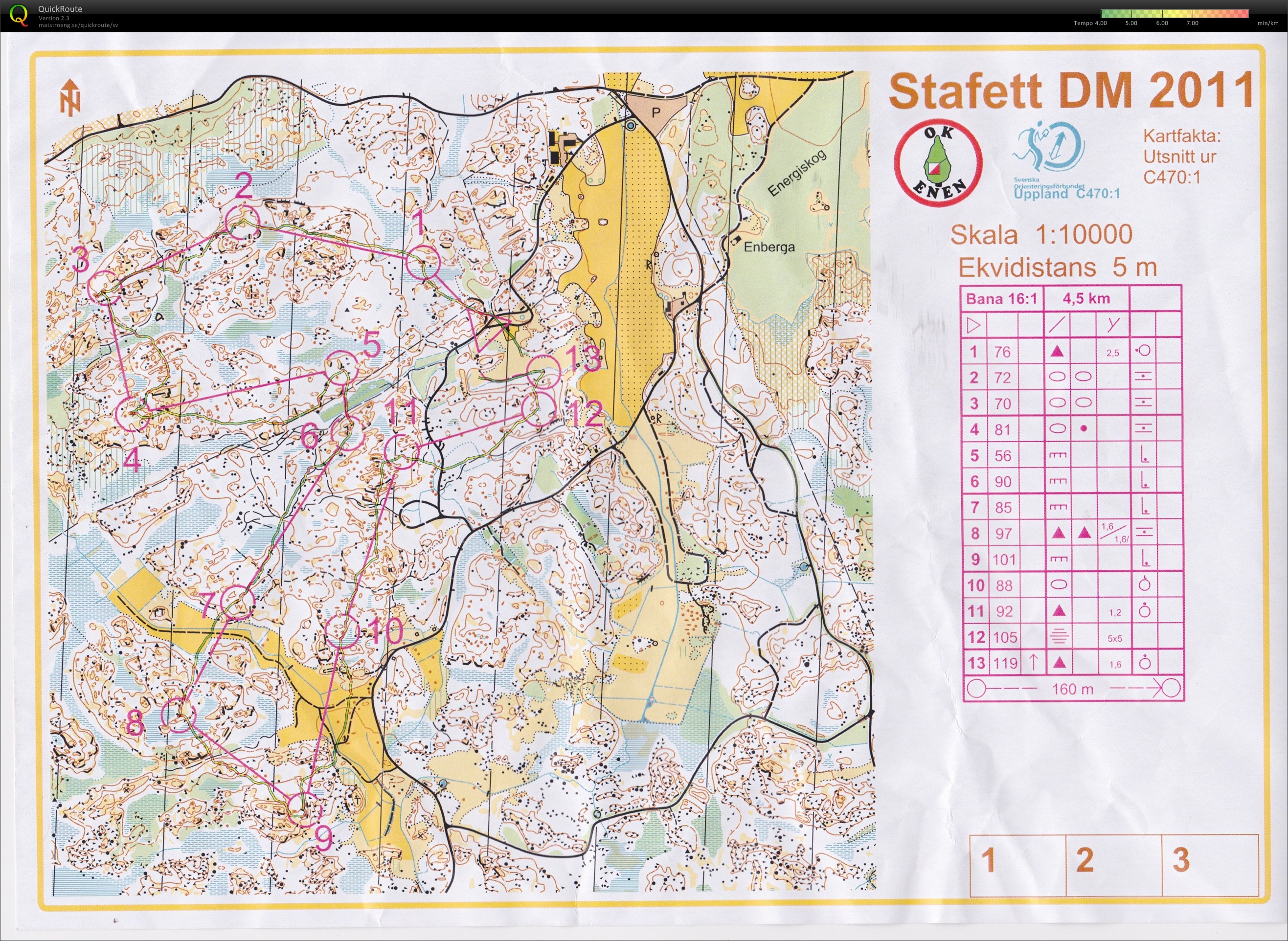 Stafett-DM del 1 (04.09.2011)