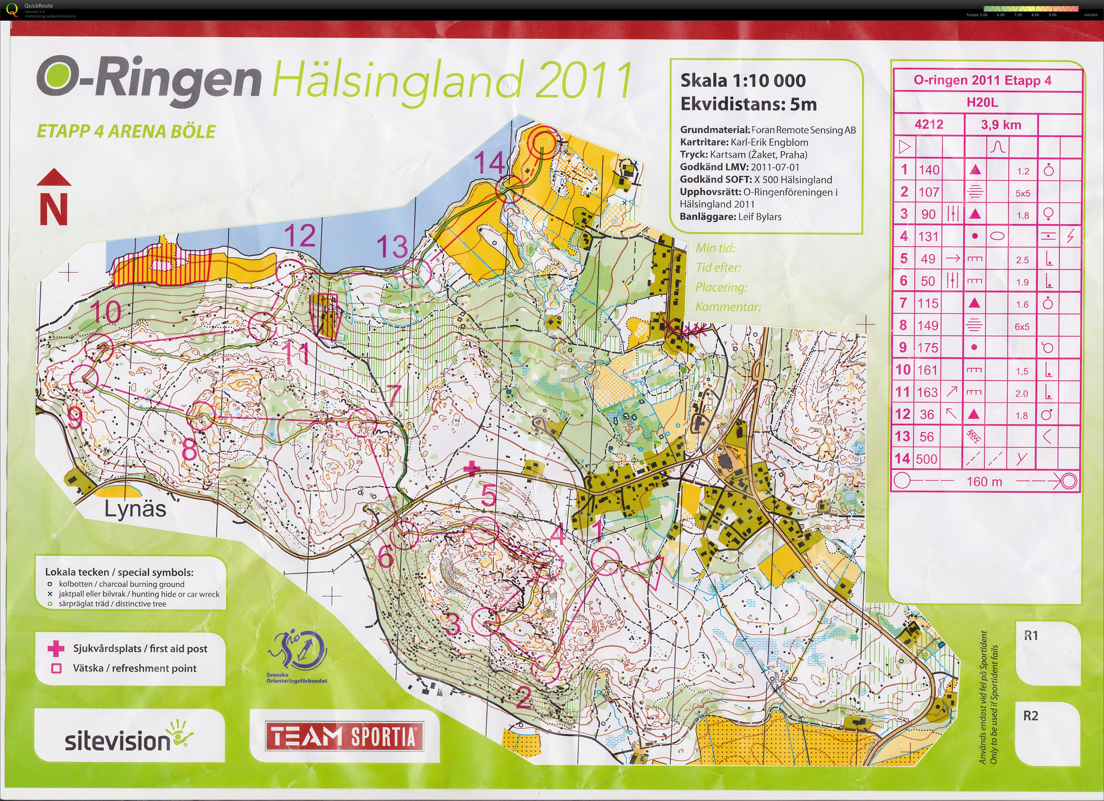 O-ringen etapp 4 (28-07-2011)