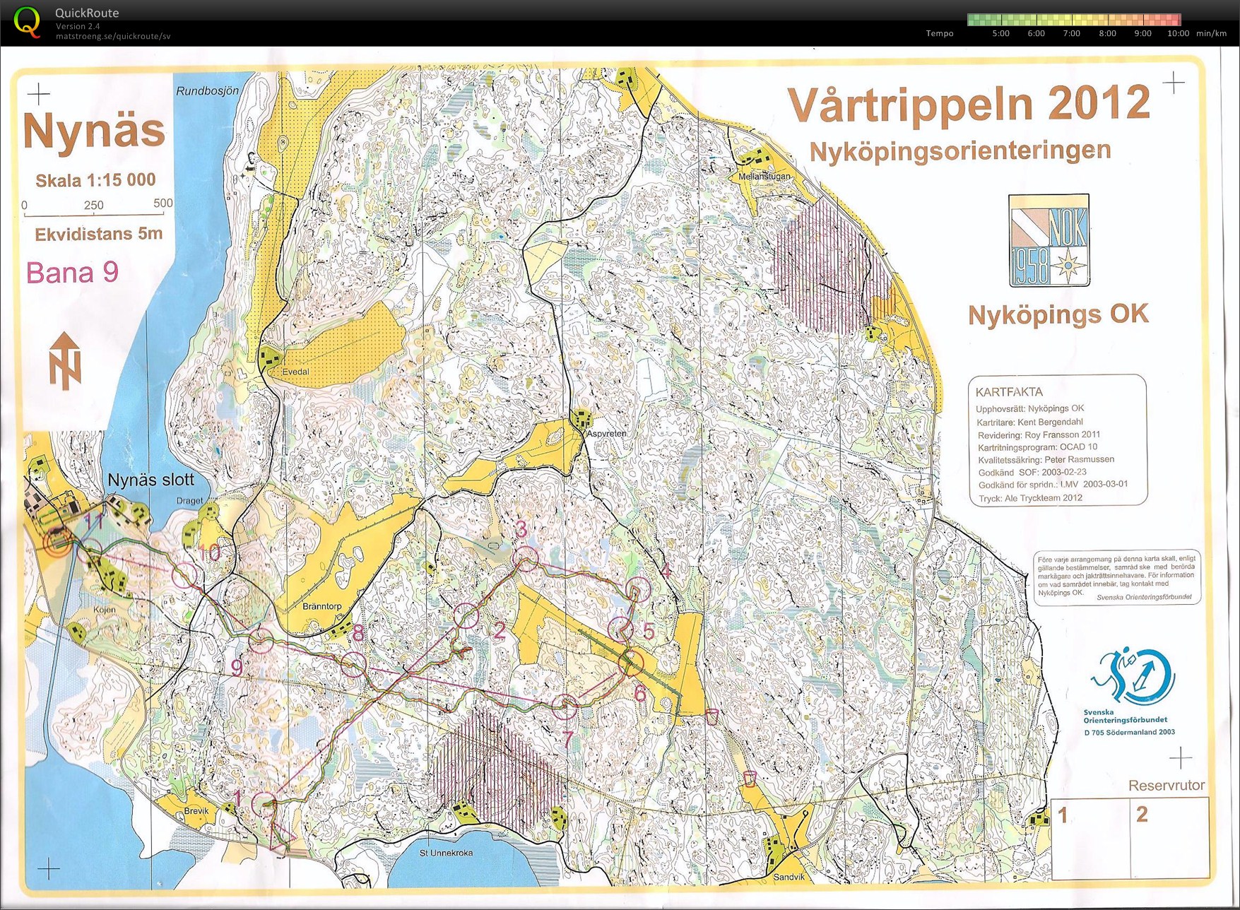 Nyköpingsorienteringen (29-03-2012)