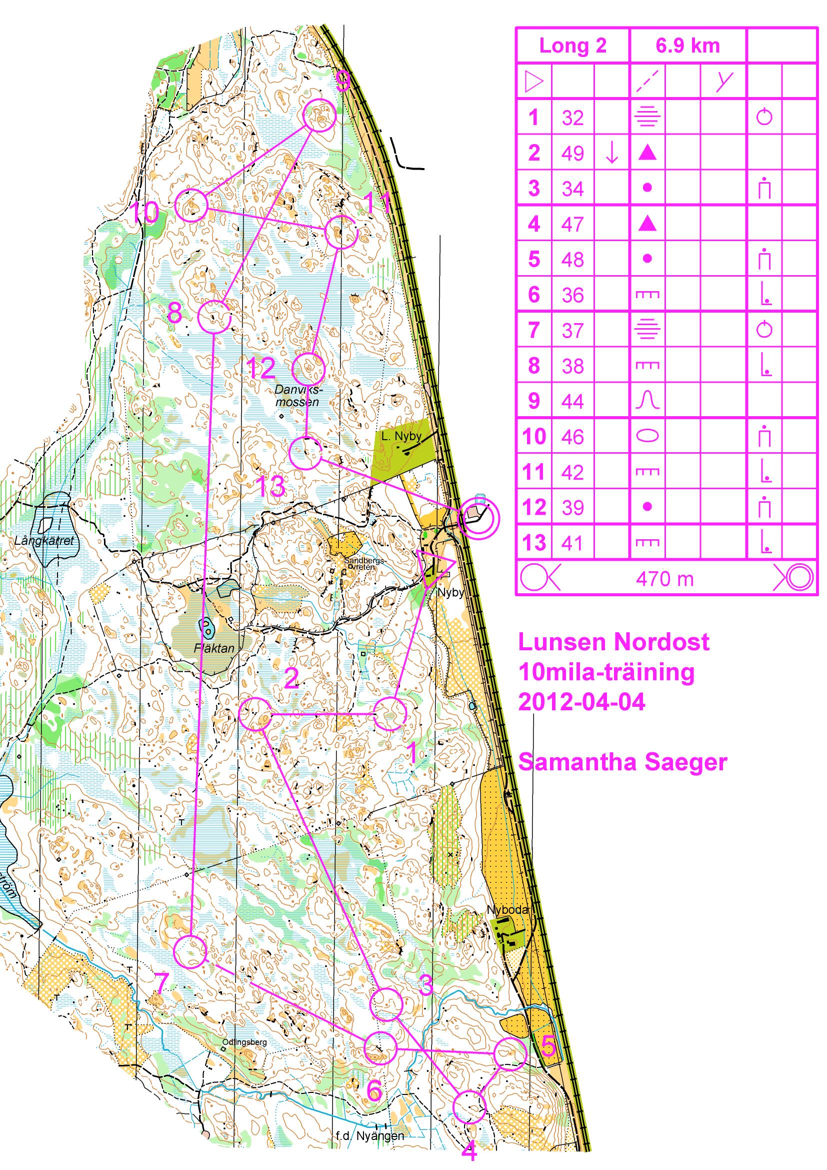 10mila träning - Lång 2 (04-04-2012)