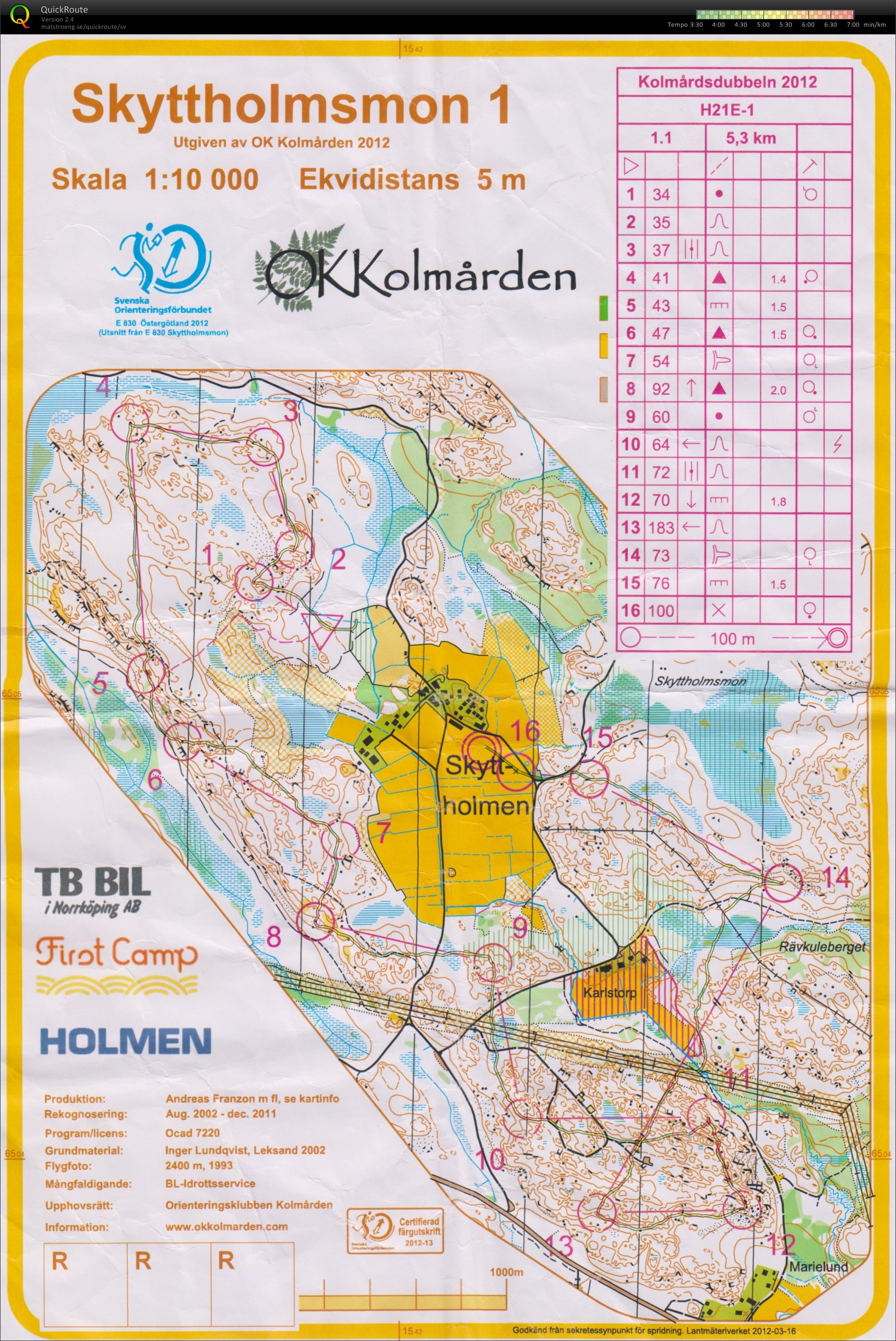 Kolmårdsdubbeln (08-04-2012)