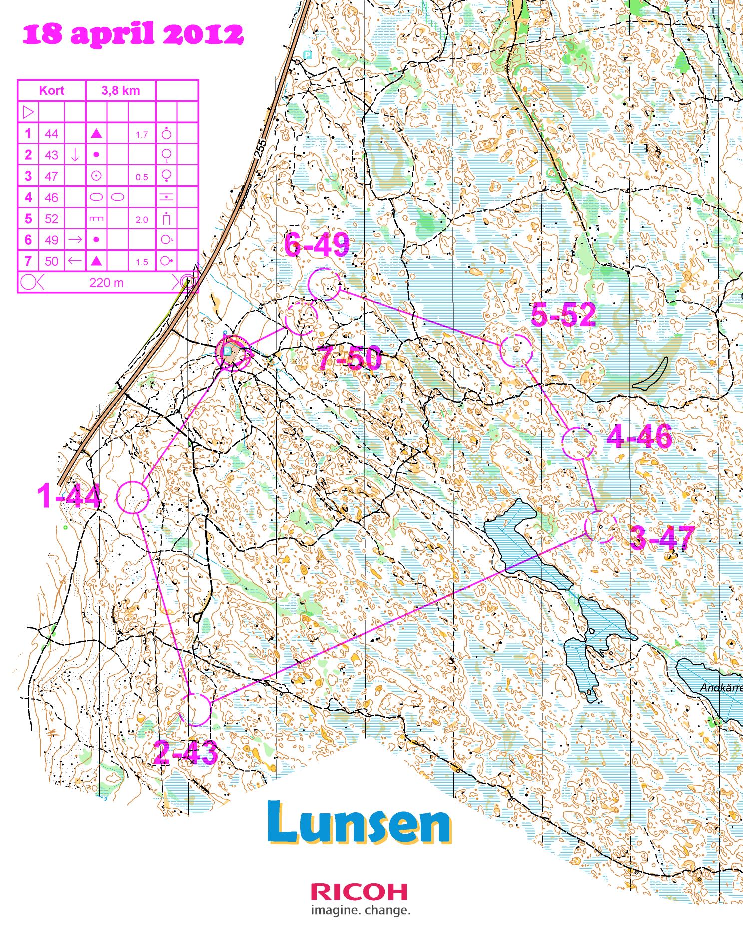 Långa Natten-träning, 4 km (18-04-2012)