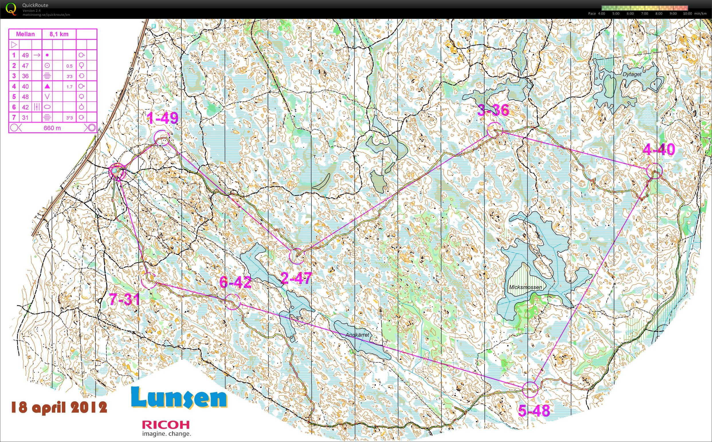 Långa natten-träning (18/04/2012)