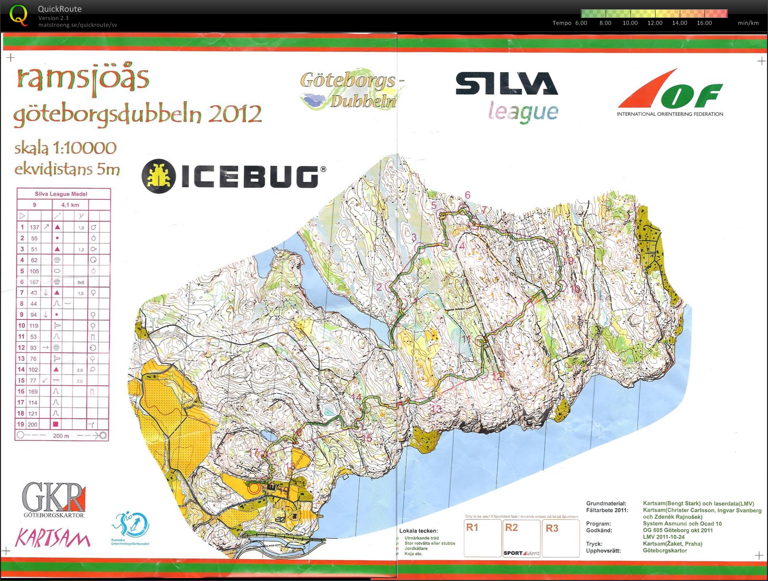 Göteborgsdubbeln, Silva League (2012-04-15)