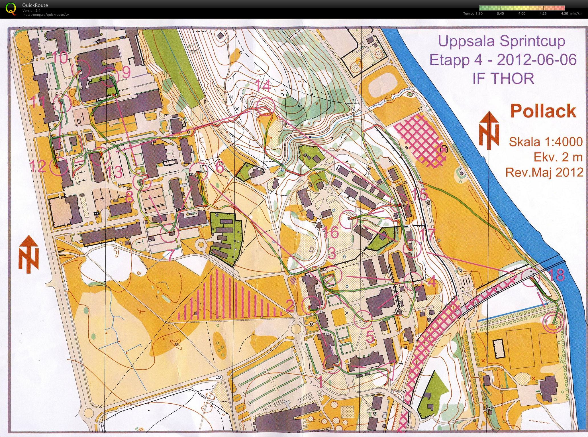 Uppsala Sprint-Cup, etapp 4 (06/06/2012)