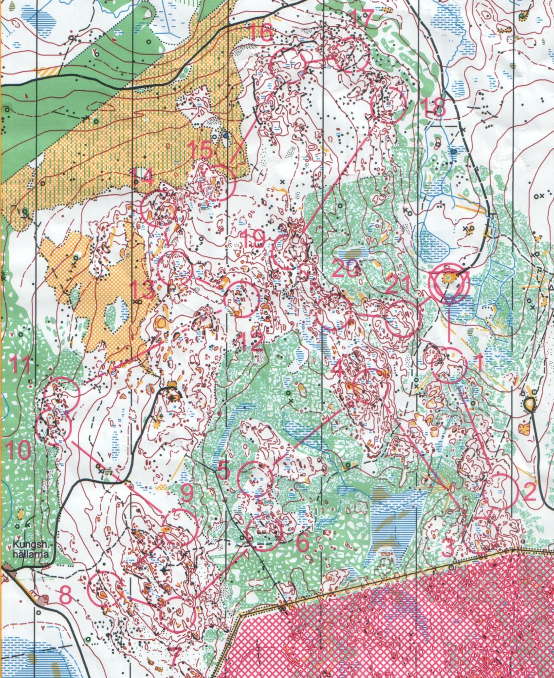 SM-Träning 1 - Kungshögskartan (2012-06-24)