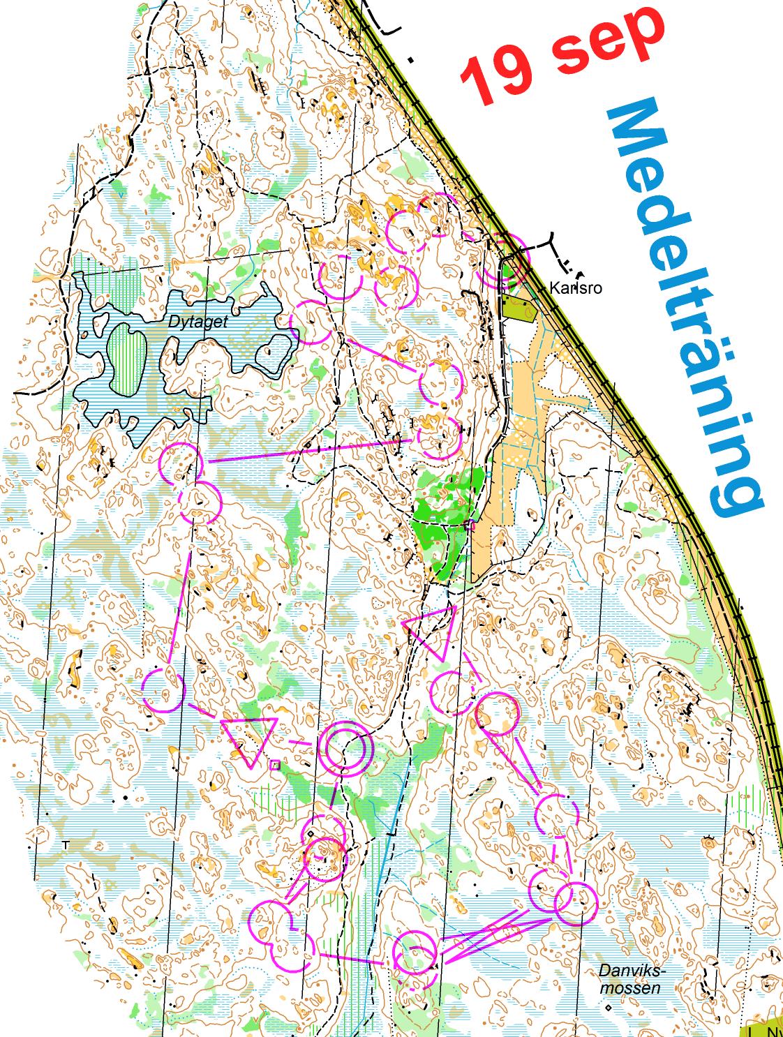 Medeldistans-träning, Kort (2012-09-19)