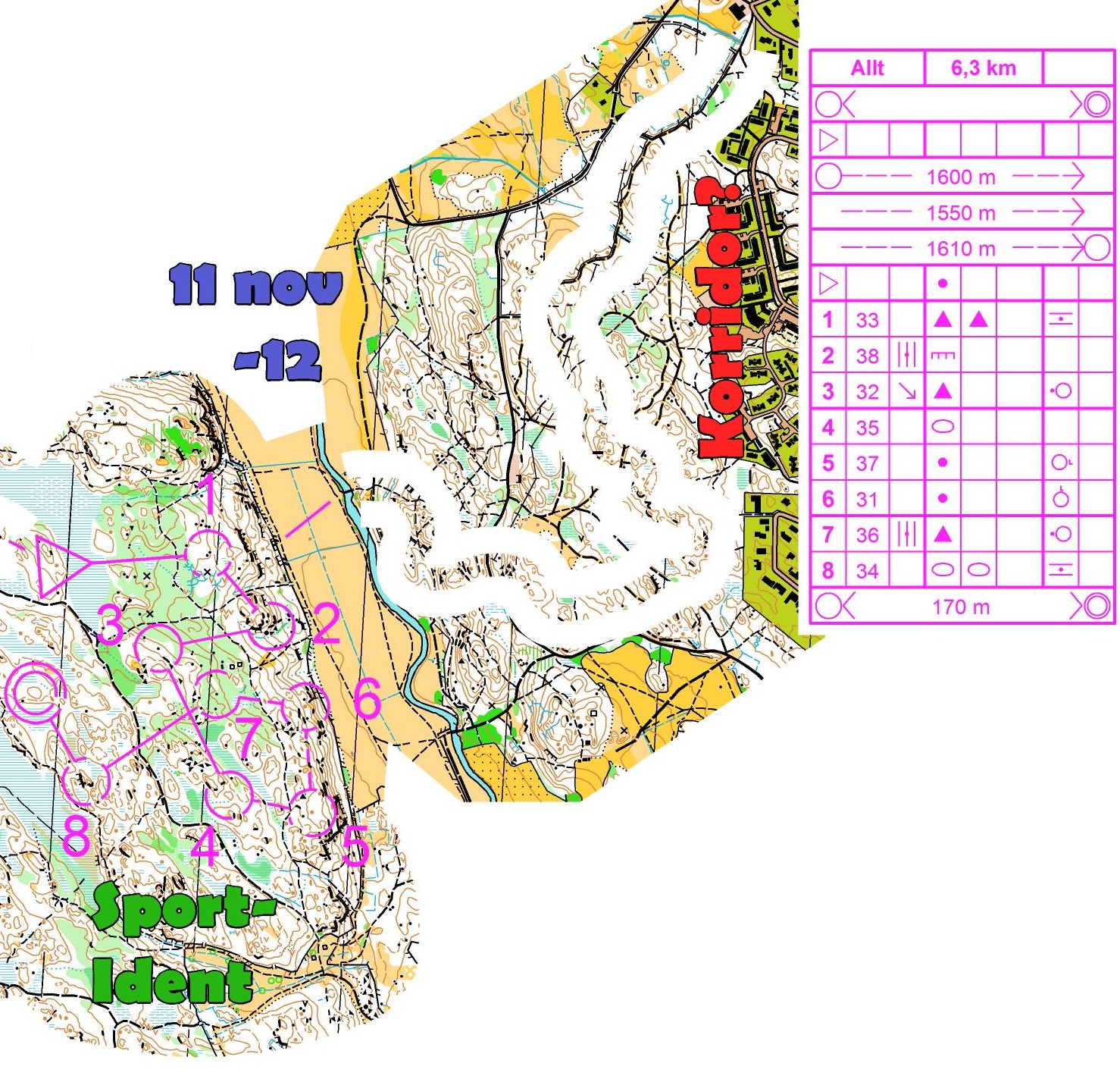 SI-bana + nedjogg (11.11.2012)