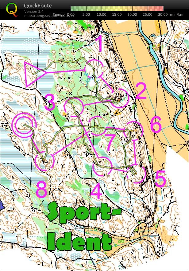 Träningsdag - SI-bana (11-11-2012)