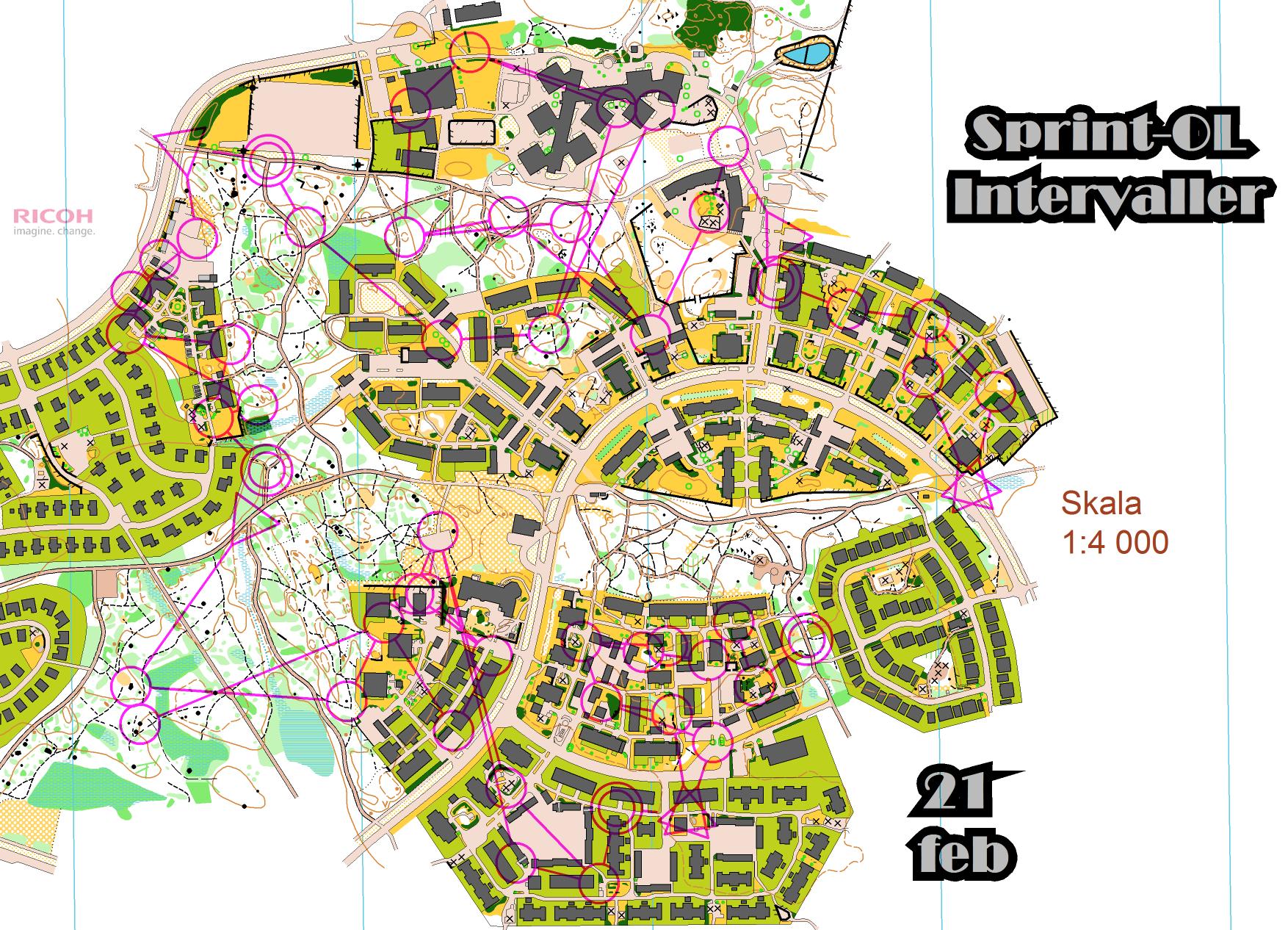 SprintOL-Intervaller (21/02/2013)