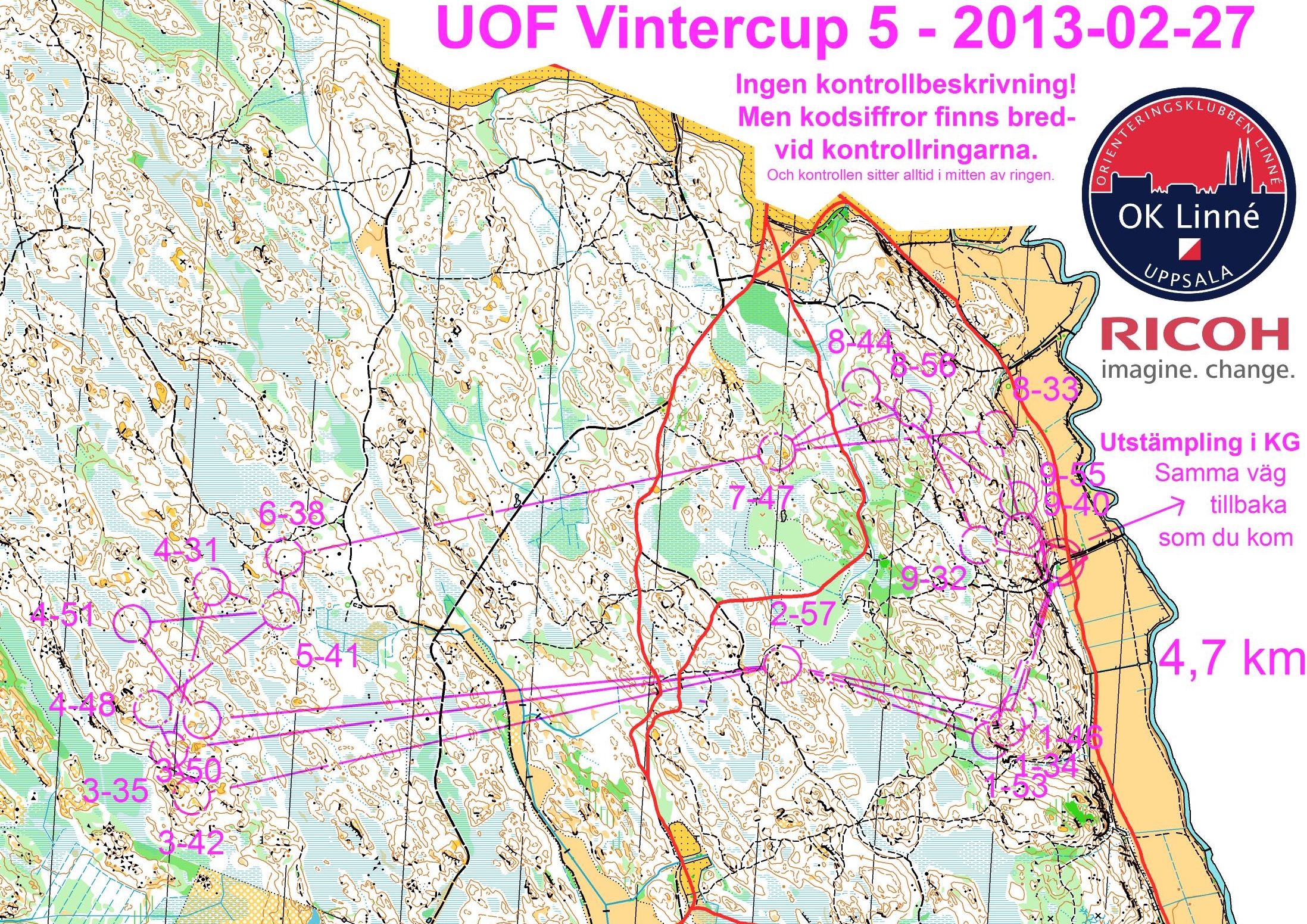 UOF-cup 5 - 4,7 km (2013-02-27)