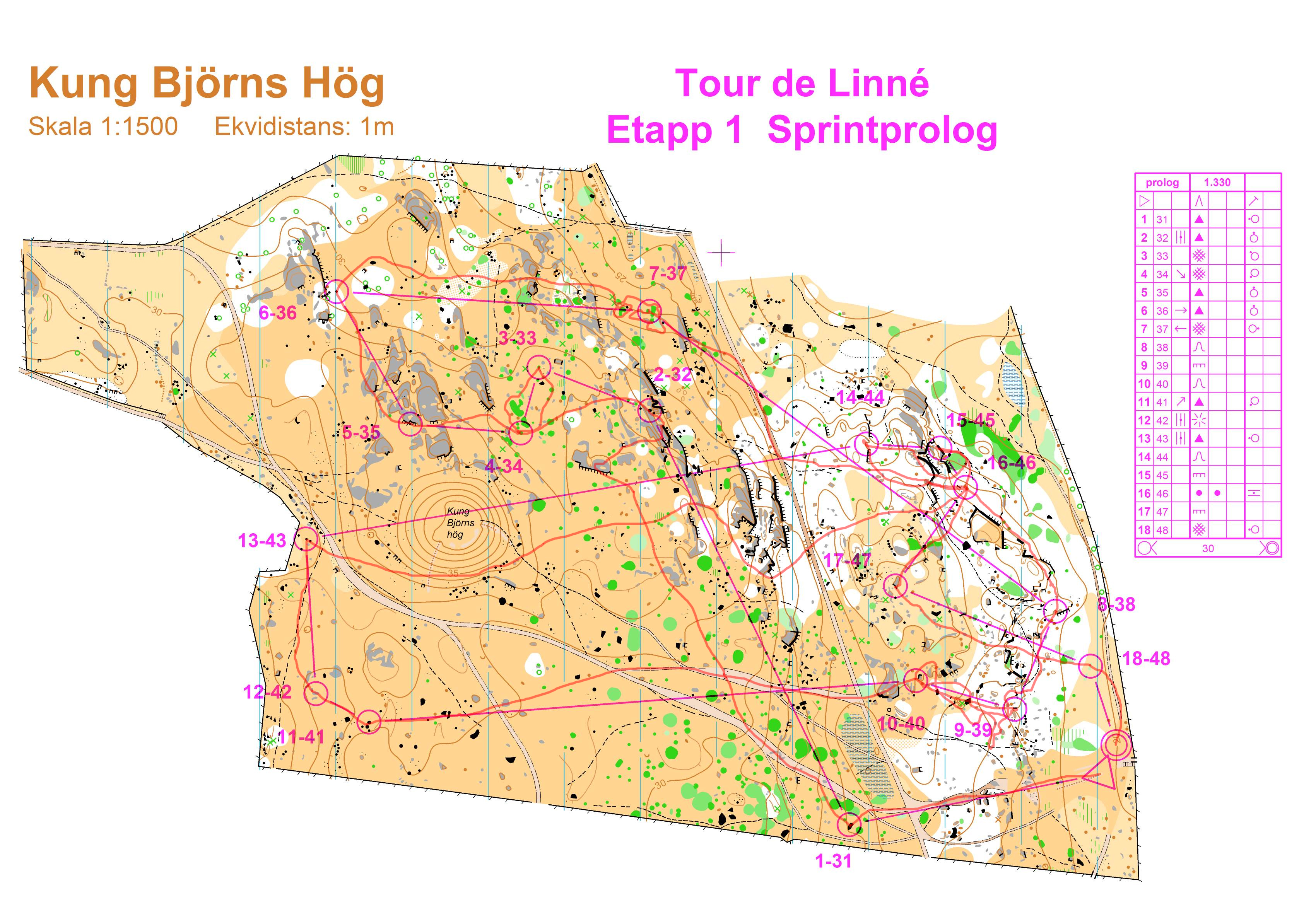 Tour de Linné prolog (13/01/2009)