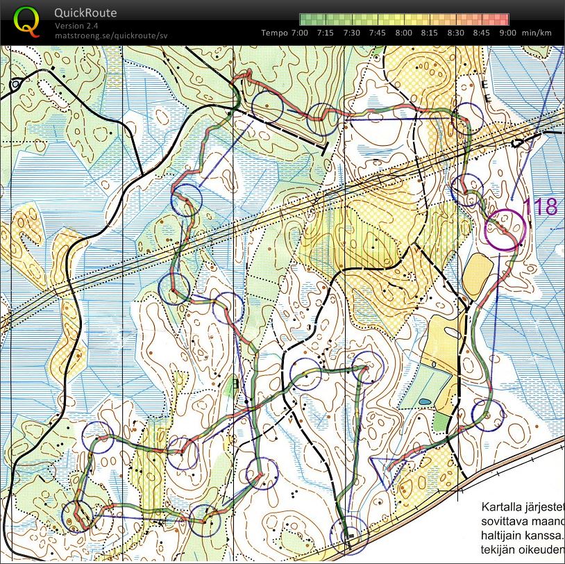 Jukola-träning (26.05.2013)