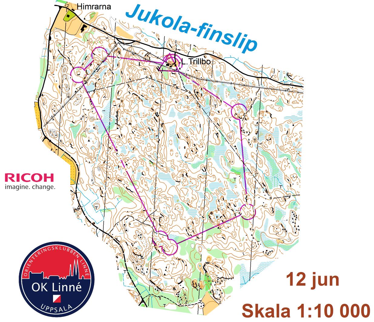 Jukola-finslip, Varv 3 (12.06.2013)