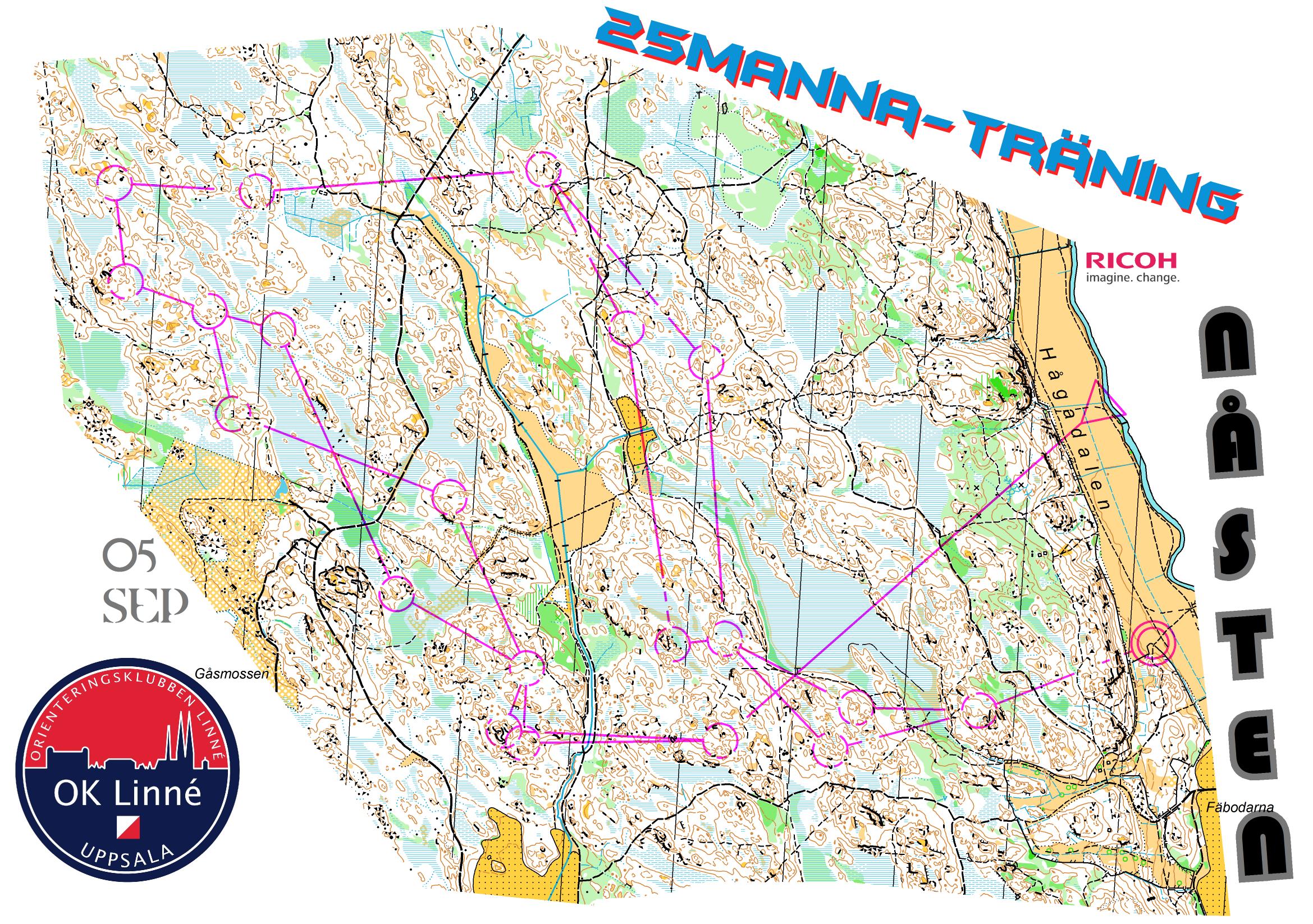 25manna-träning, Lång (05-09-2013)