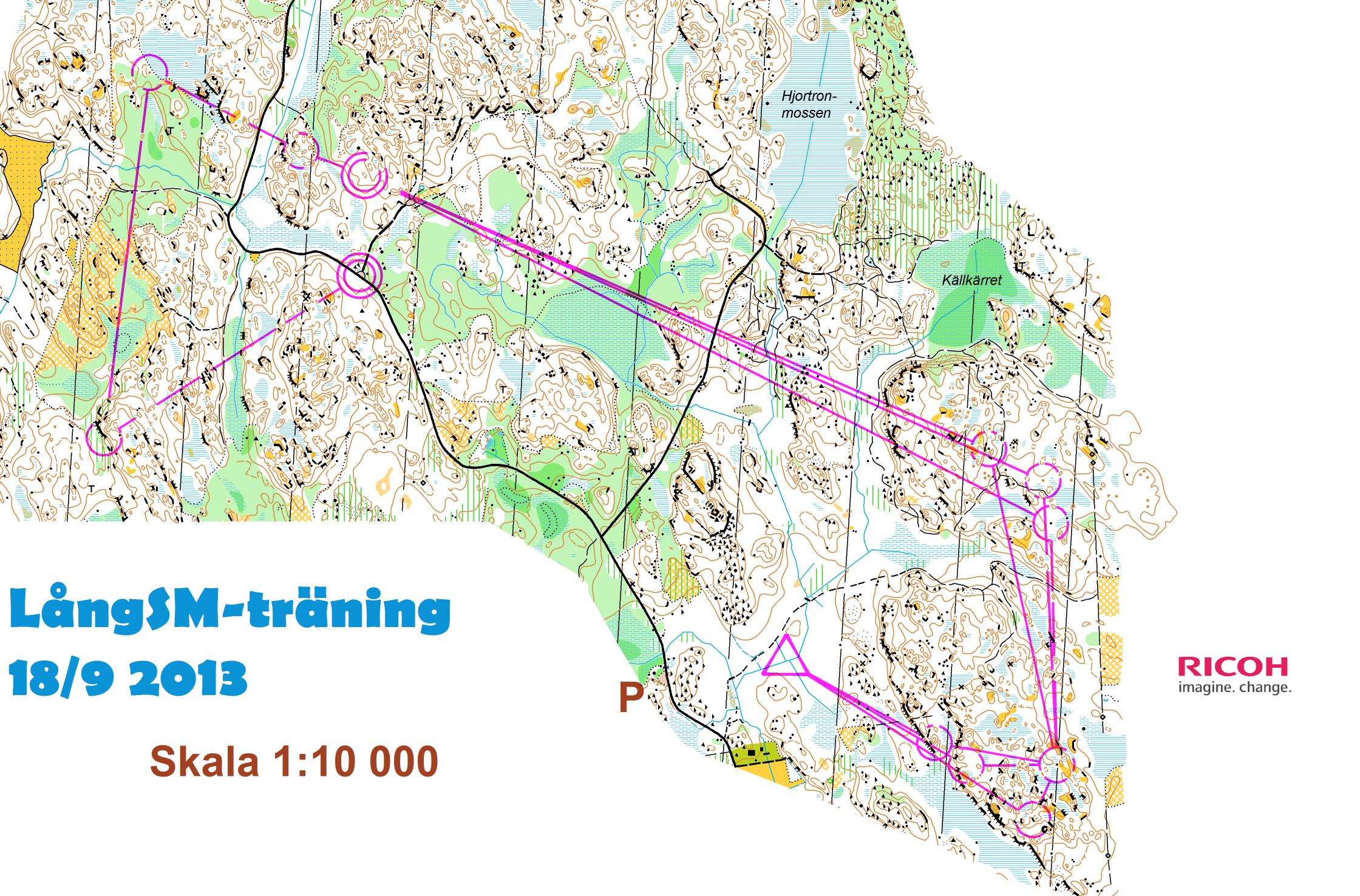 LångSM-träning - Mellan (18/09/2013)