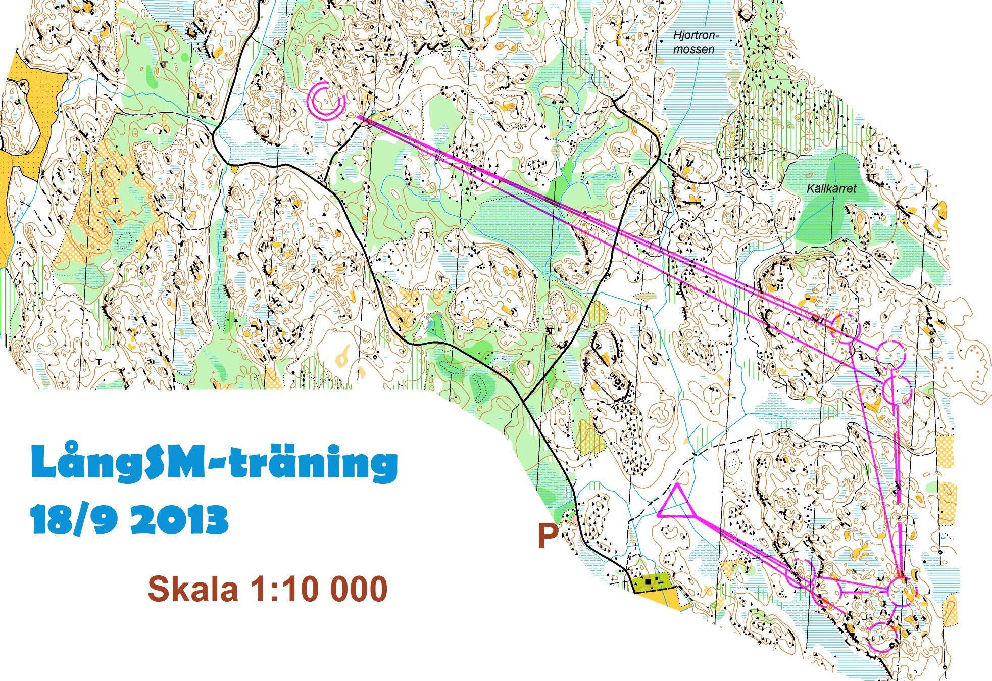 LångSM-träning - Kort (18-09-2013)