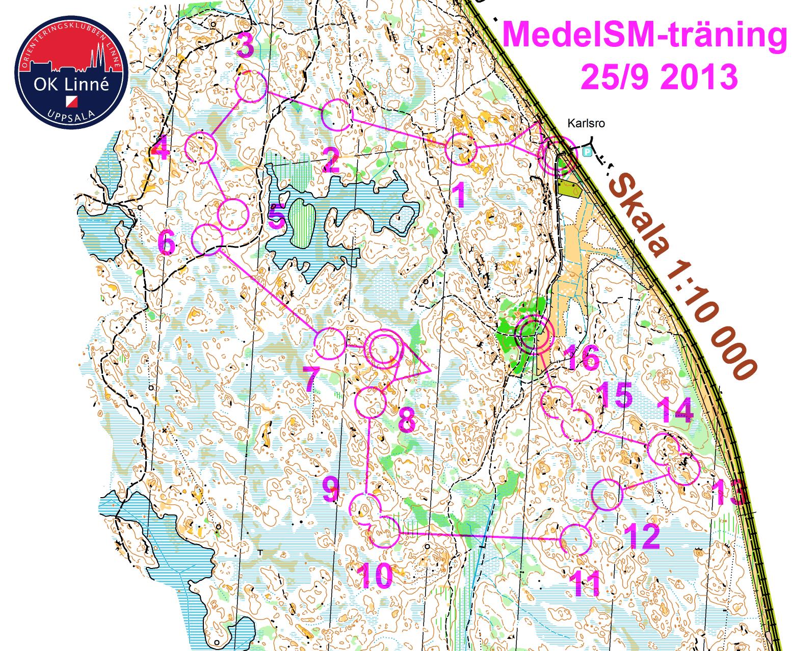 MedelSM-träning, Mellan 3 (2013-09-25)