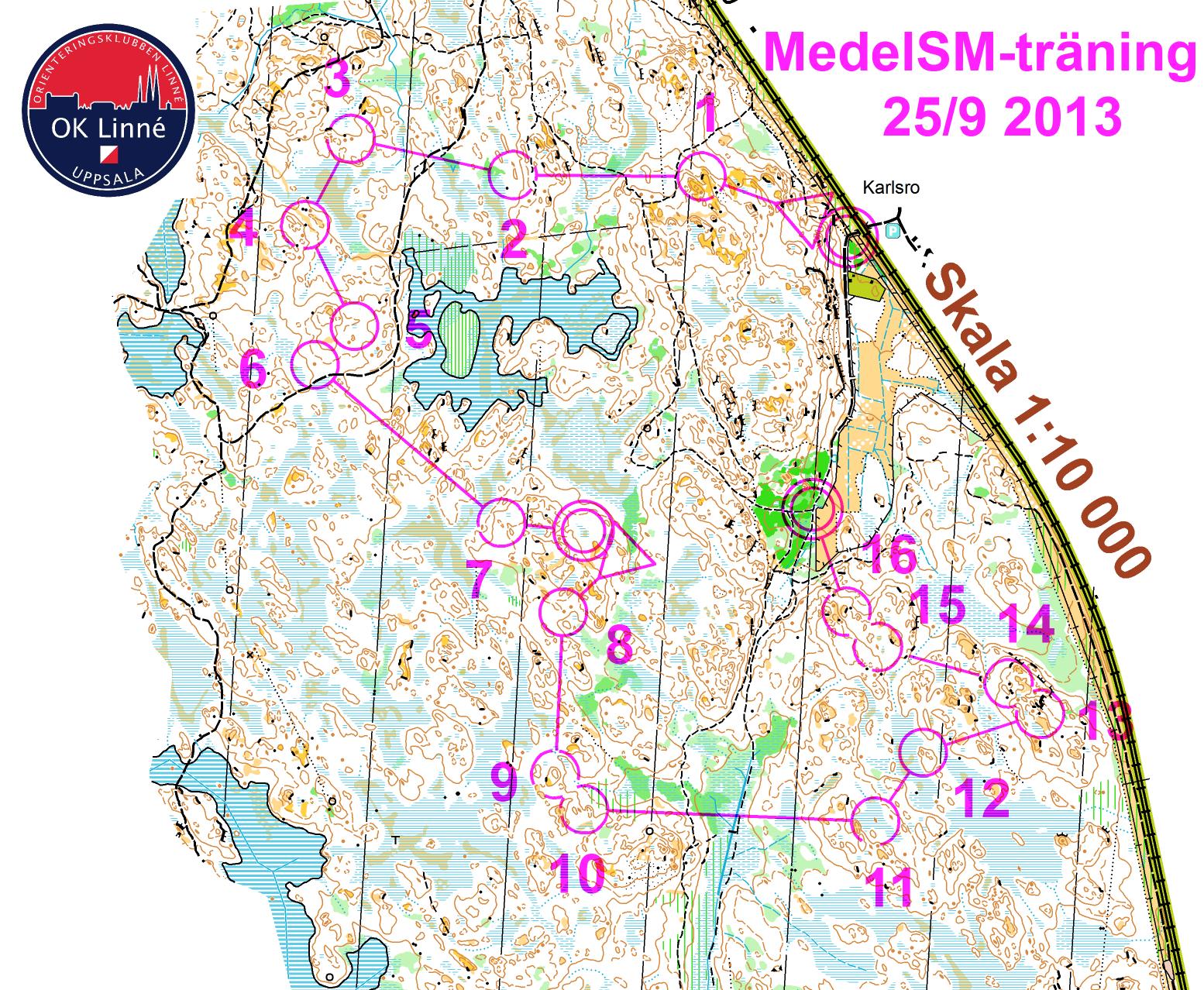 MedelSM-träning, Mellan 4 (2013-09-25)