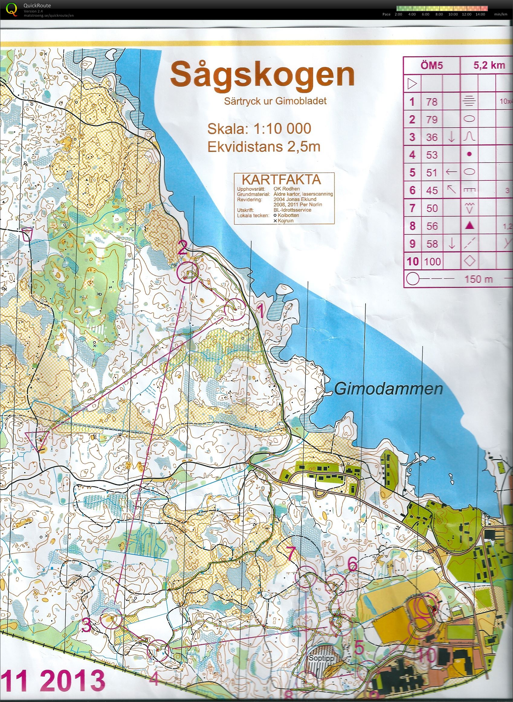 Rodhenloppet - ÖM5 (02-11-2013)