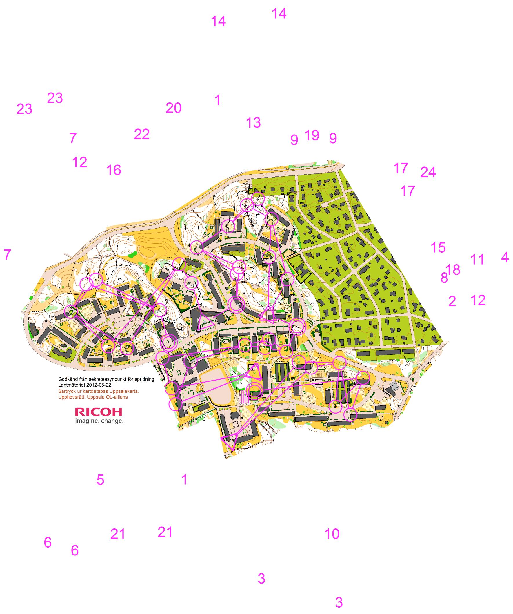 SprintOLintervaller Eriksberg del 1 (14-11-2013)