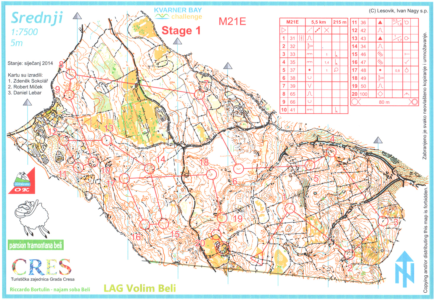 Kvarner Bay Challenge - Stage 1 (22.02.2014)