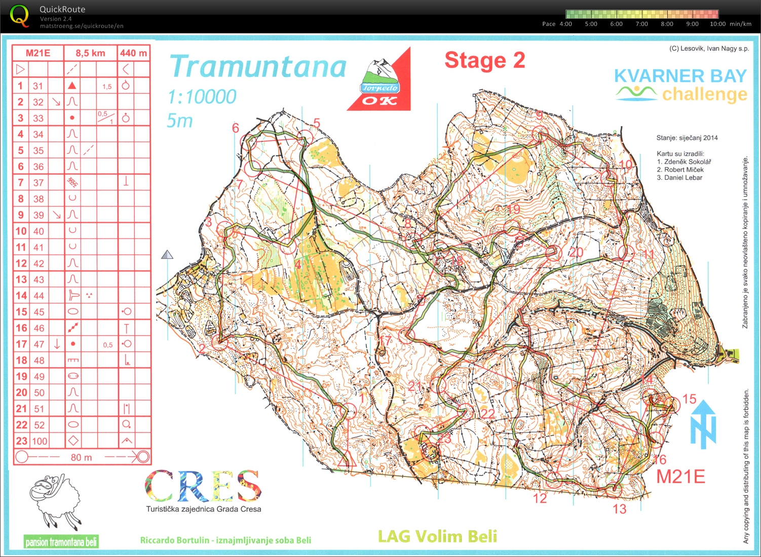 Kvarner Bay Challenge - Stage 2 (23.02.2014)