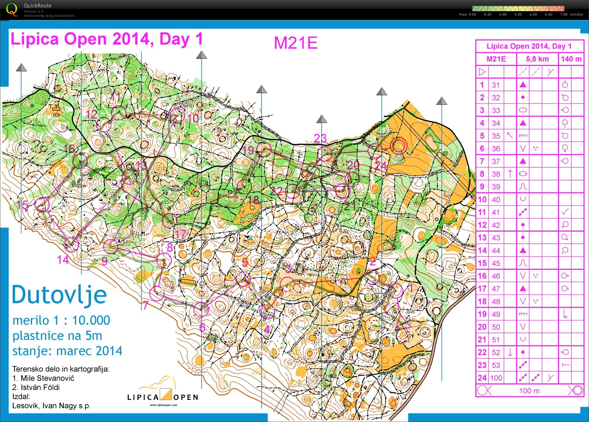 Lipica open - Stage 1 (2014-03-08)