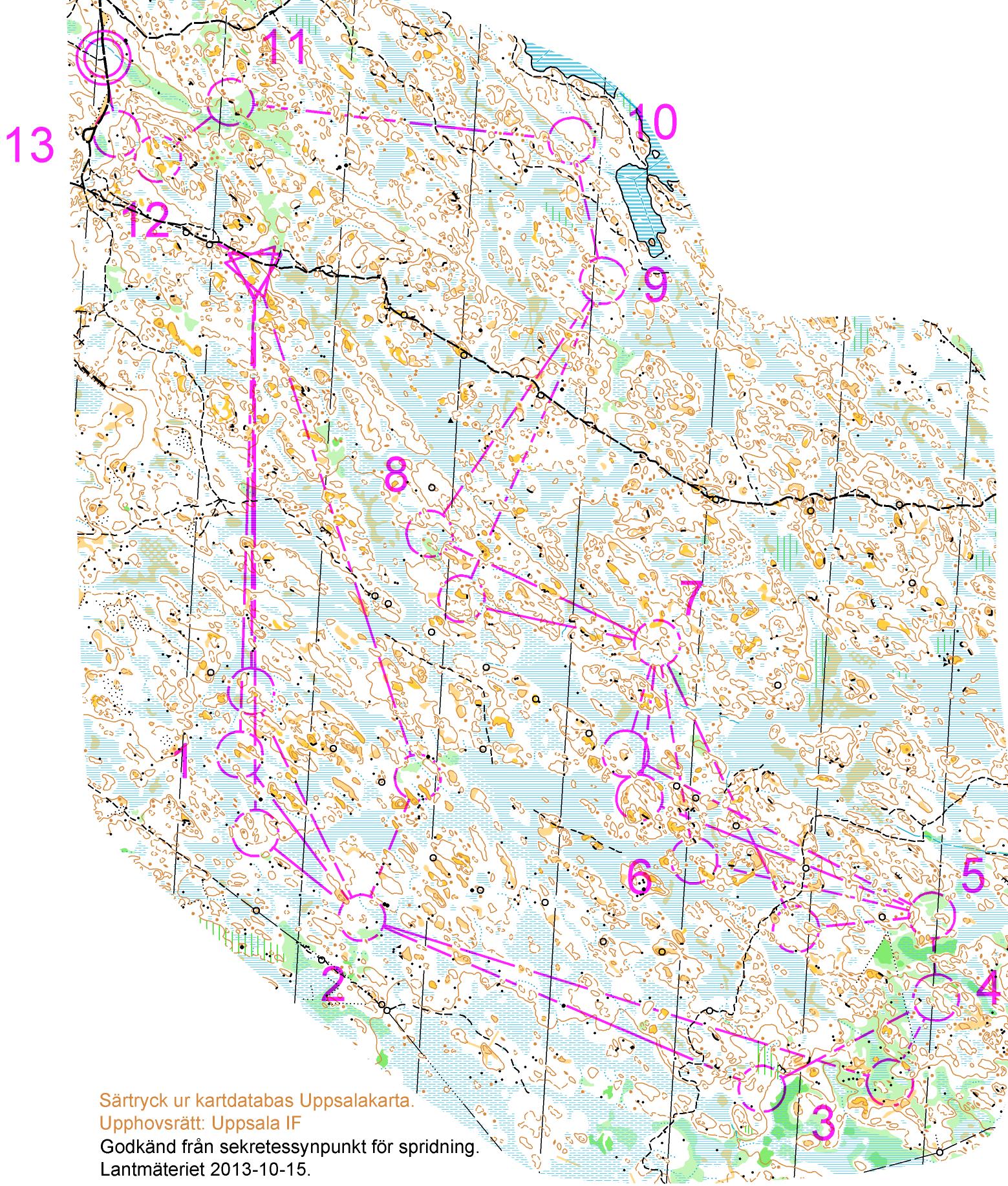 Stafett träning, Kort (15/03/2014)