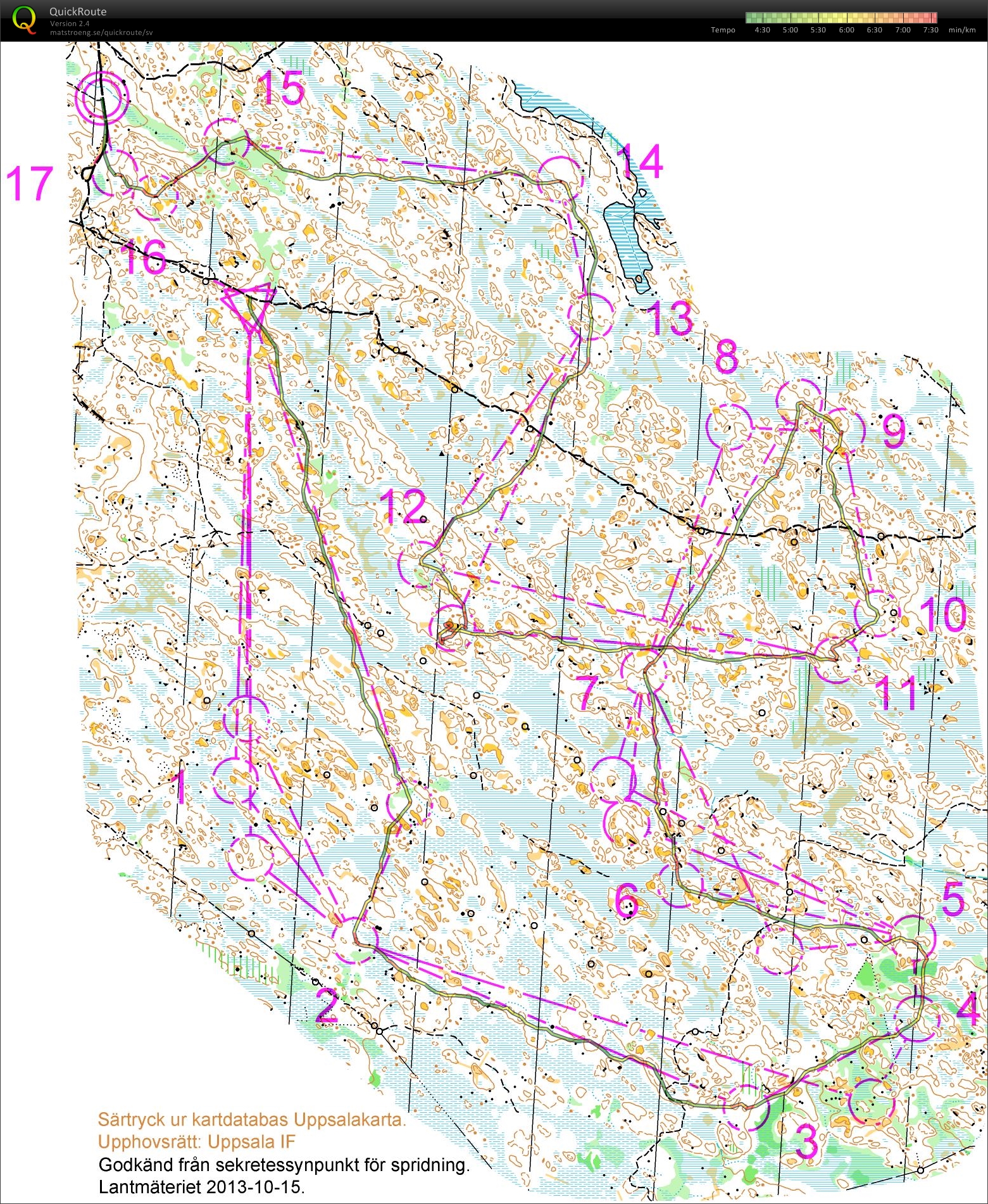 Stafetträning m. Järla, Lidingö (2014-03-15)