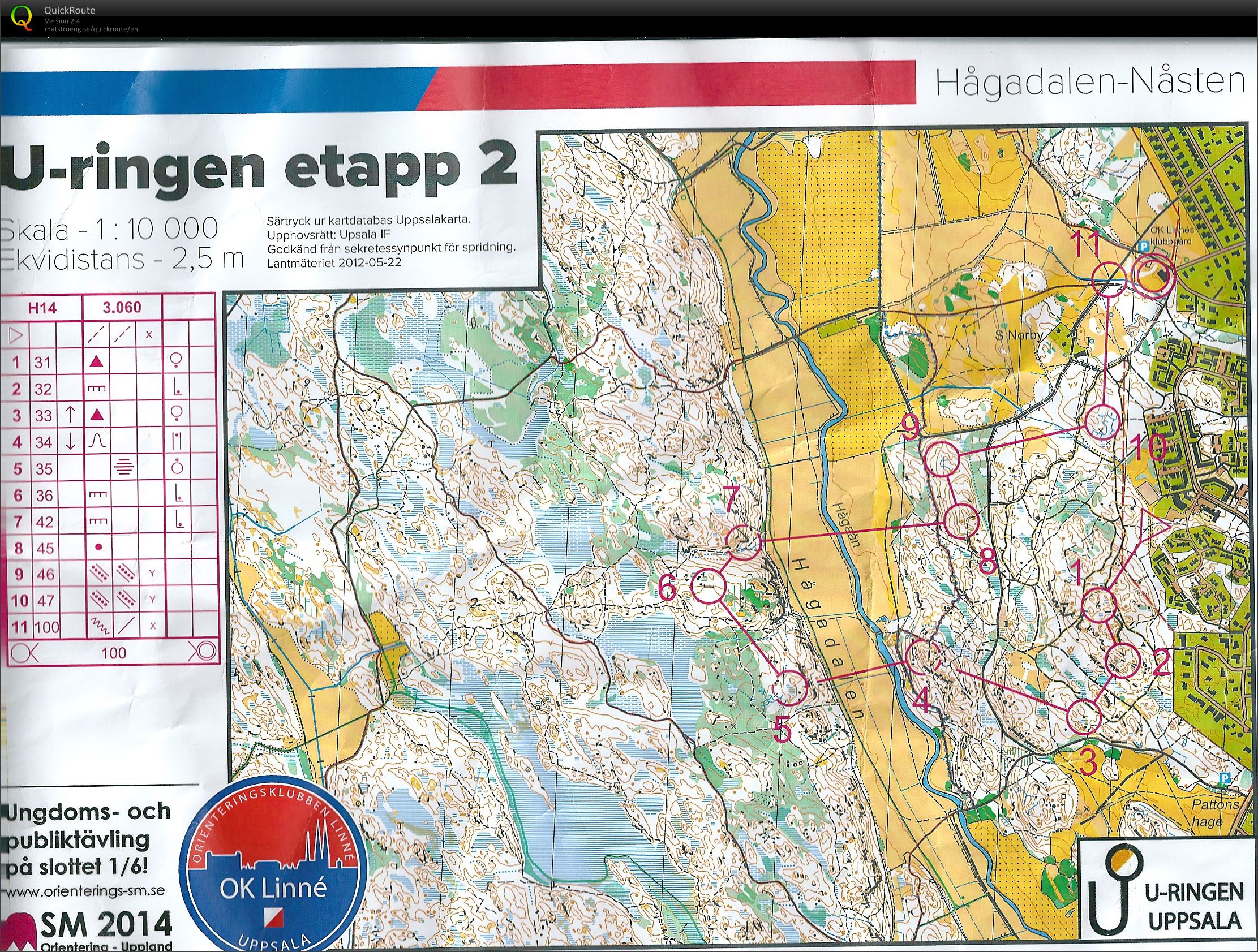 U-ringen etapp 2 - H14 (2014-05-20)