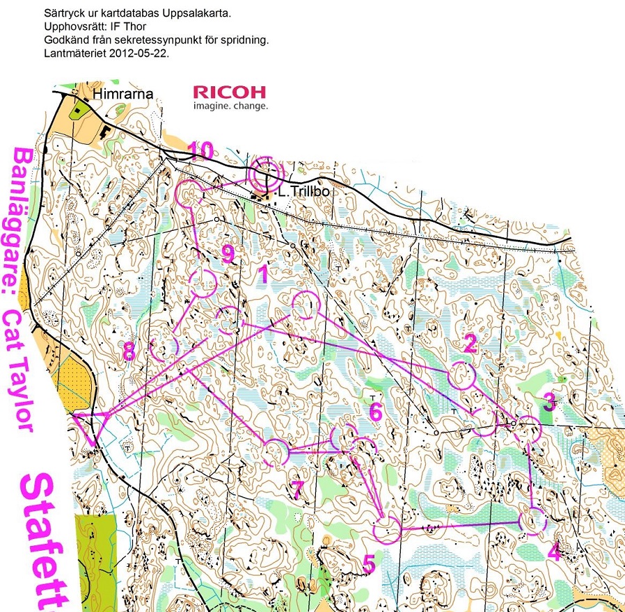 Stafett-träning, Kort (28-05-2014)