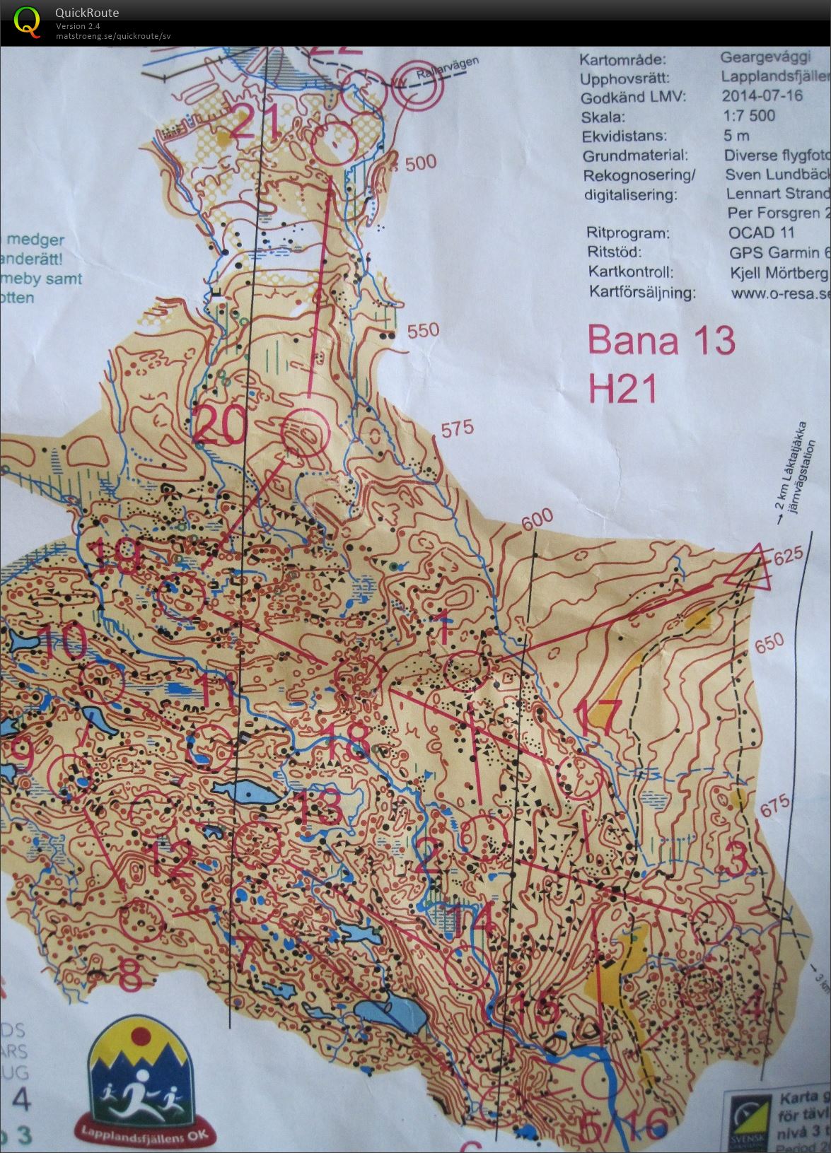 Lapplands 5-dagars E3 (2014-08-01)